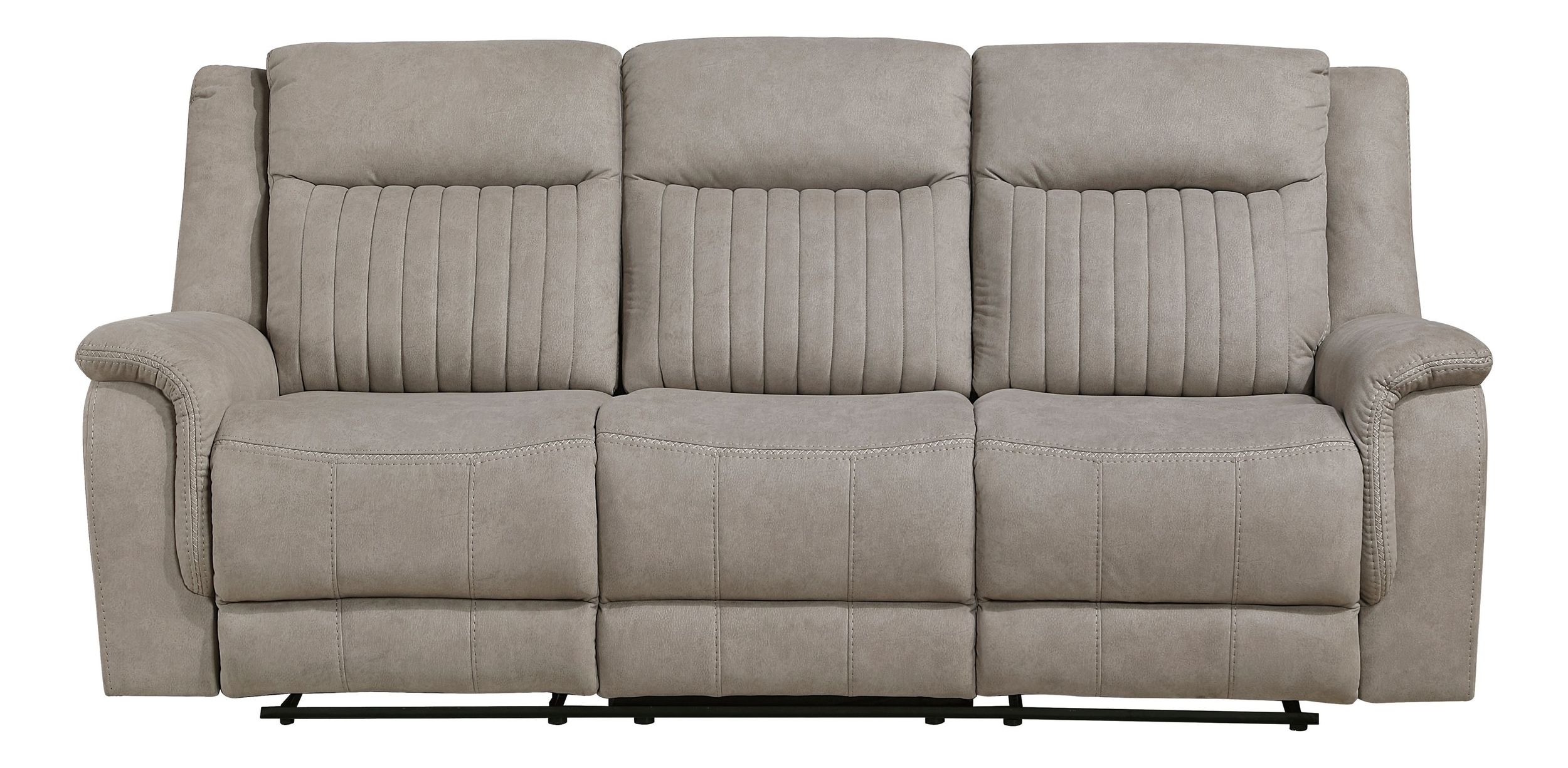 Dean Microfiber Double Reclining Living Room Set