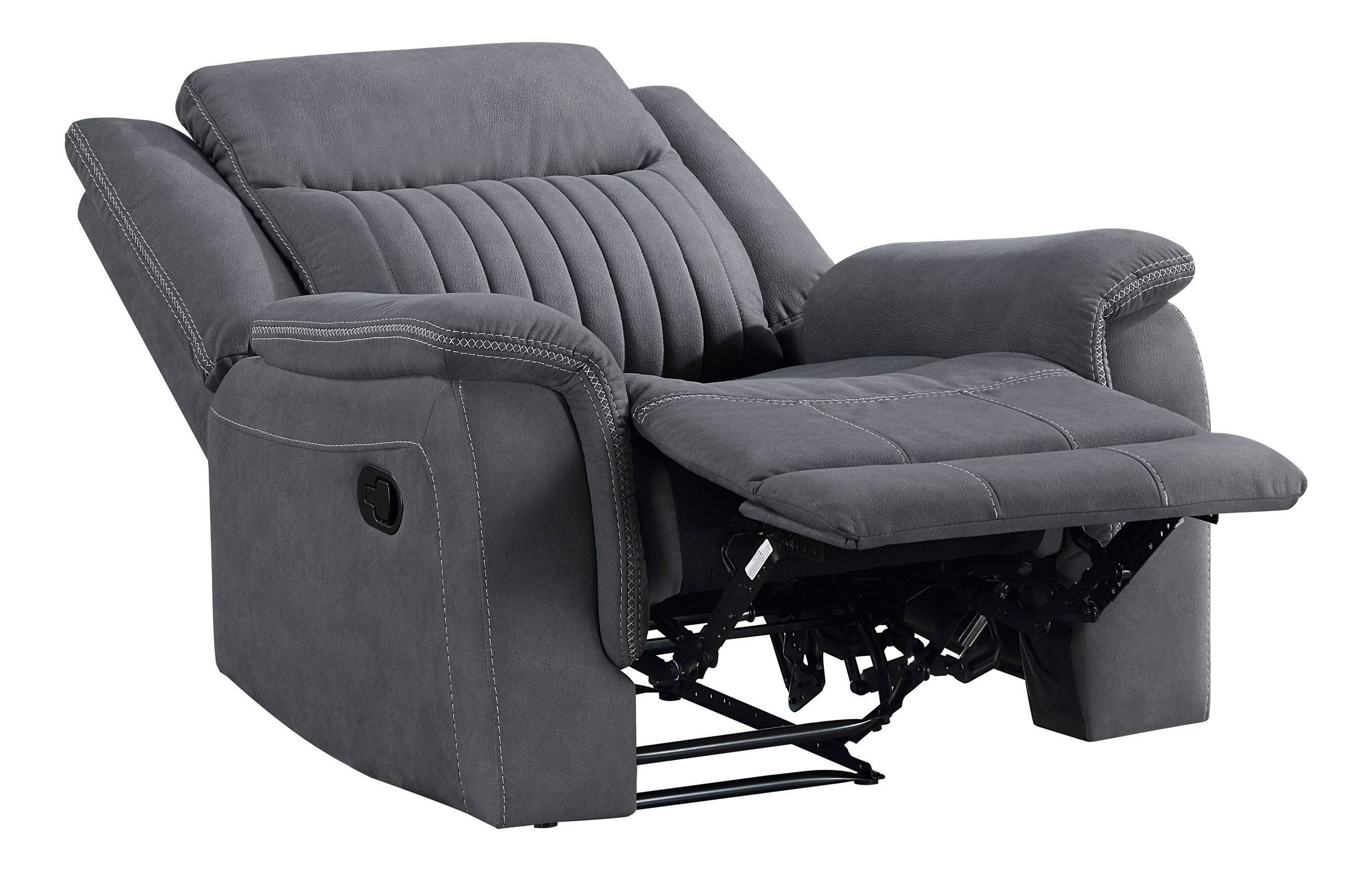 Dean Microfiber Double Reclining Living Room Set