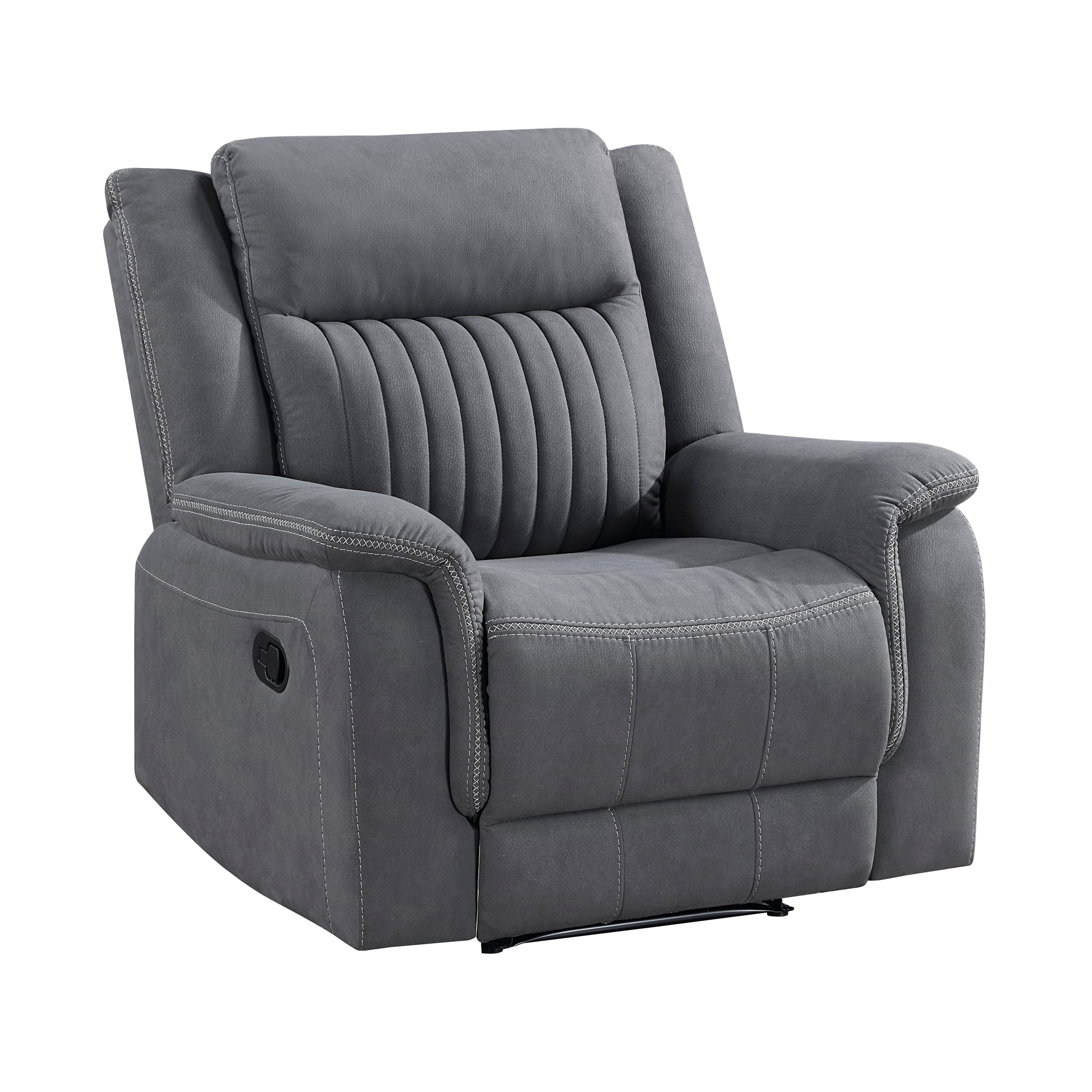 Dean Microfiber Double Reclining Living Room Set