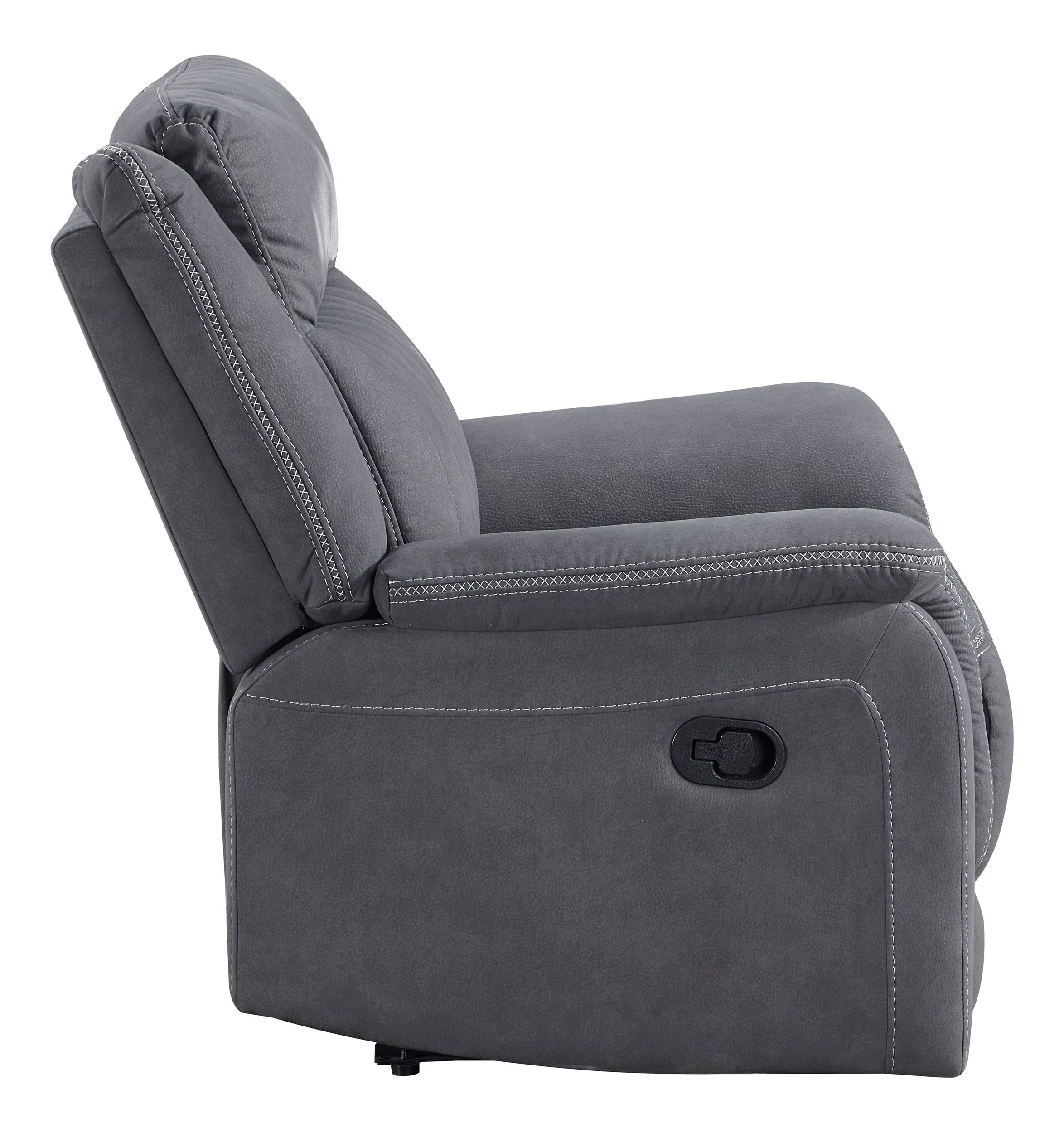 Dean Microfiber Double Reclining Living Room Set