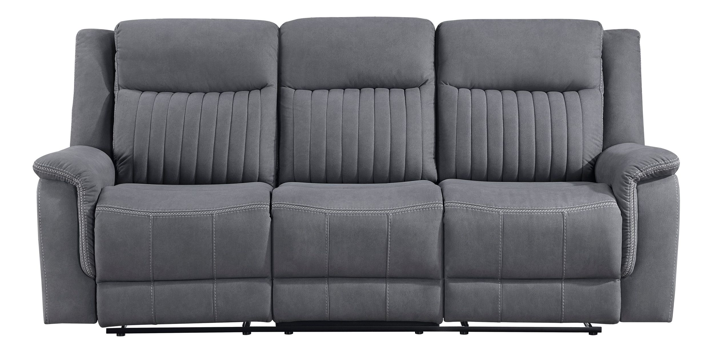 Dean Microfiber Double Reclining Living Room Set