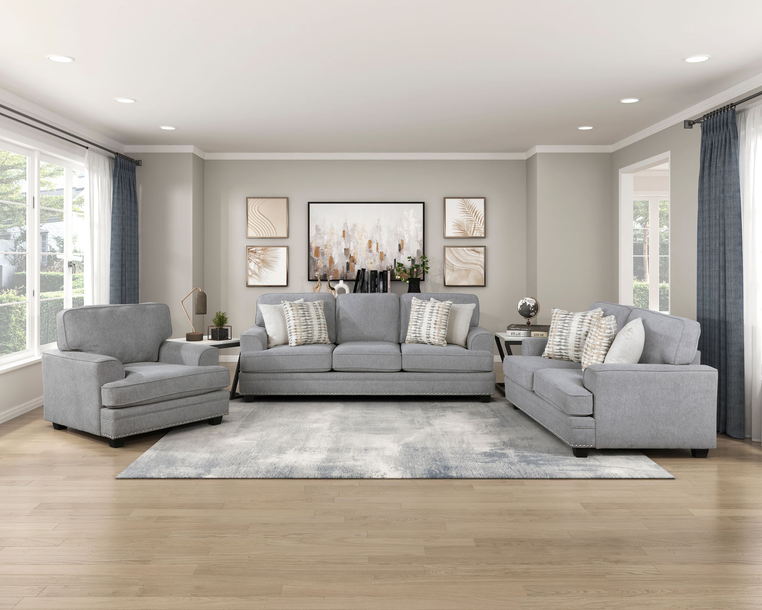 Bradford Chenille Living Room Set