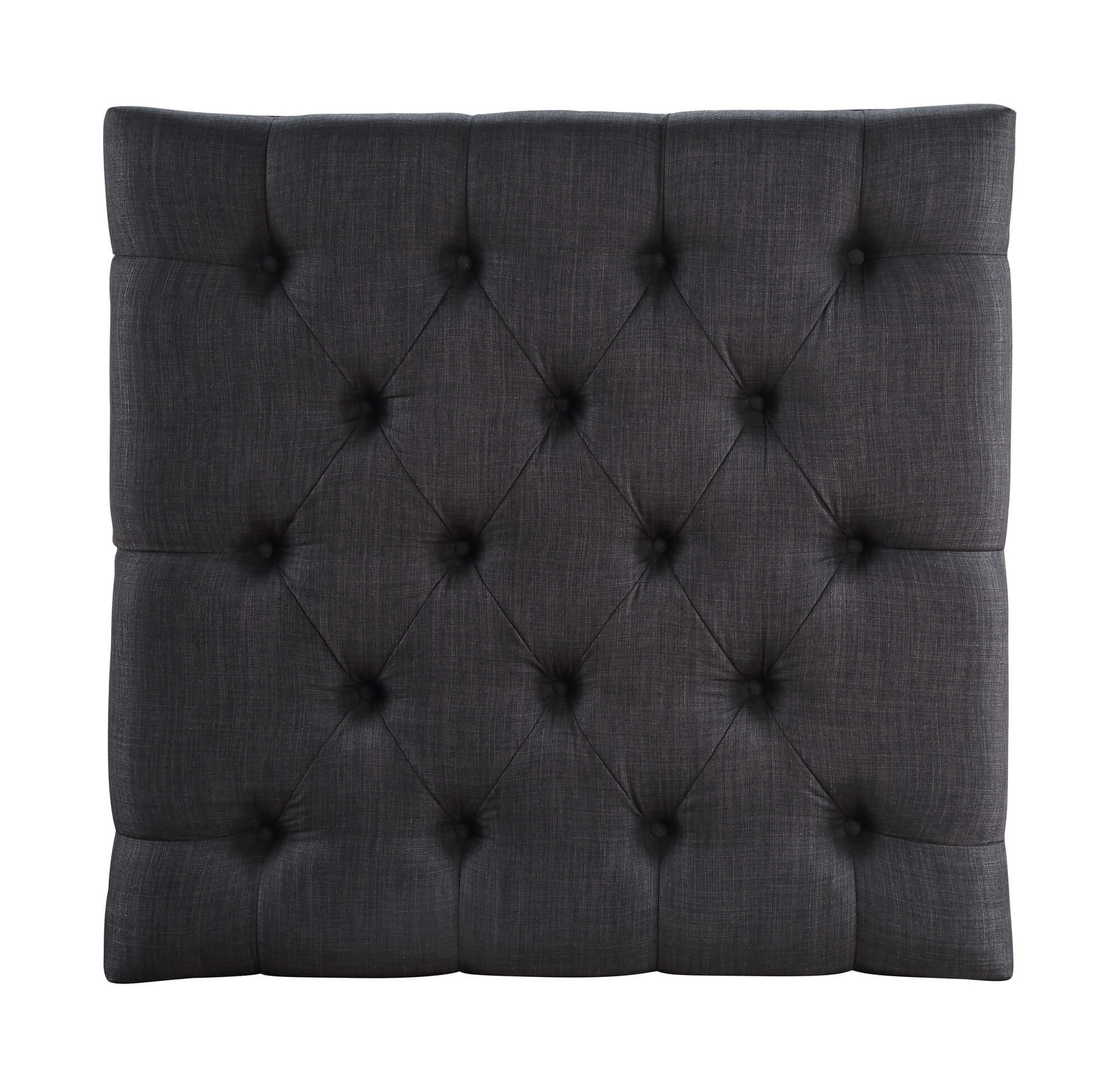 Aizen Fabric/Wood Ottoman