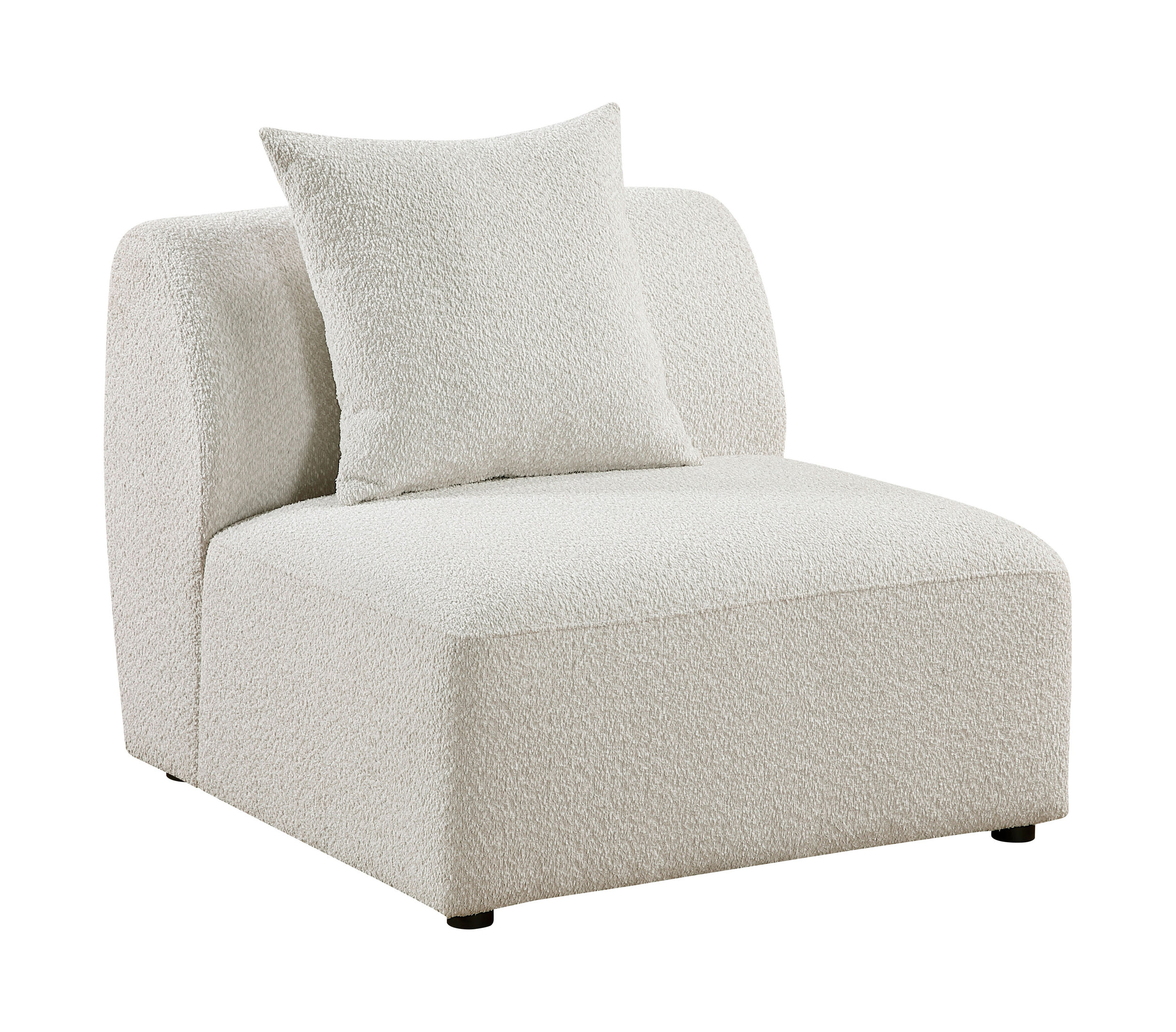 Franz L-Shaped Chenille 5‑Piece Modular Sectional