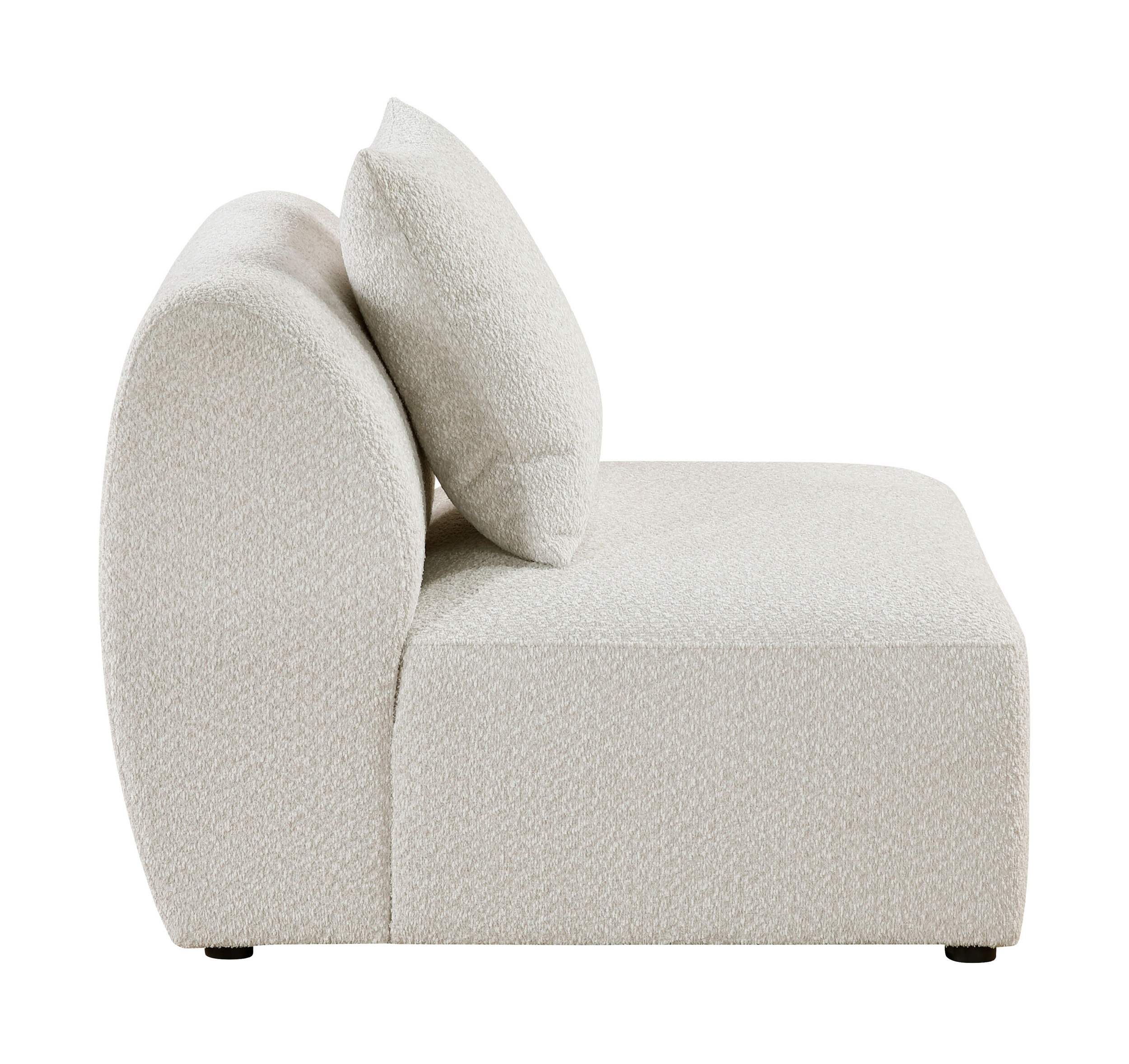 Franz L-Shaped Chenille 5‑Piece Modular Sectional