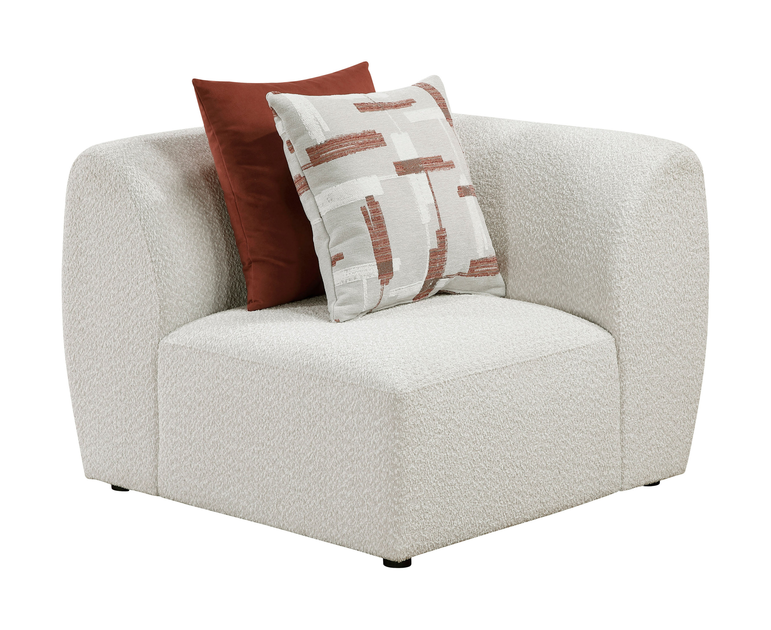 Franz U-Shaped Chenille 6‑Piece Modular Sectional