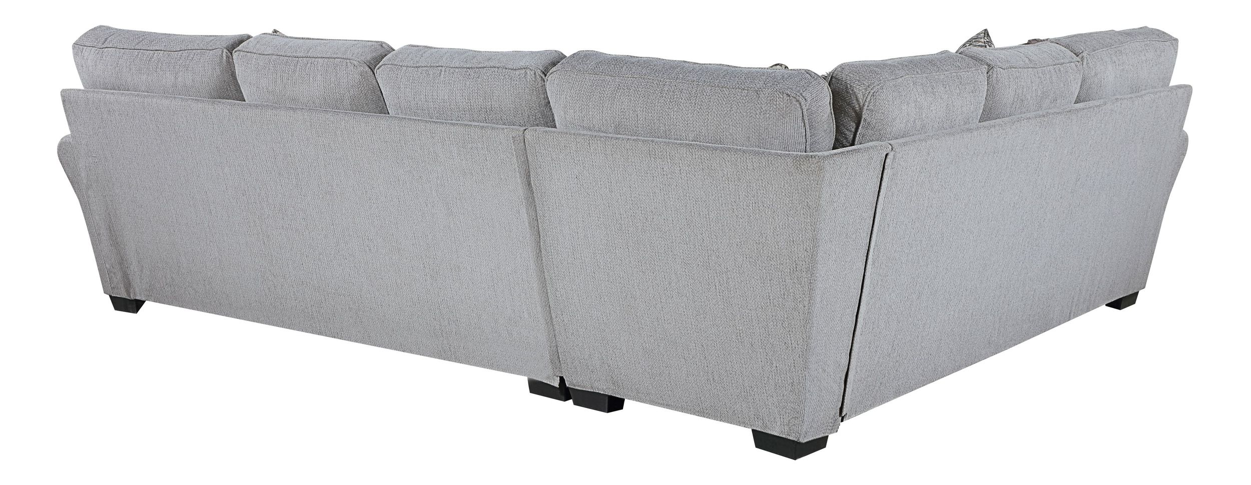 Kieran U-Shaped Chenille 2-Piece Reversible Sectional