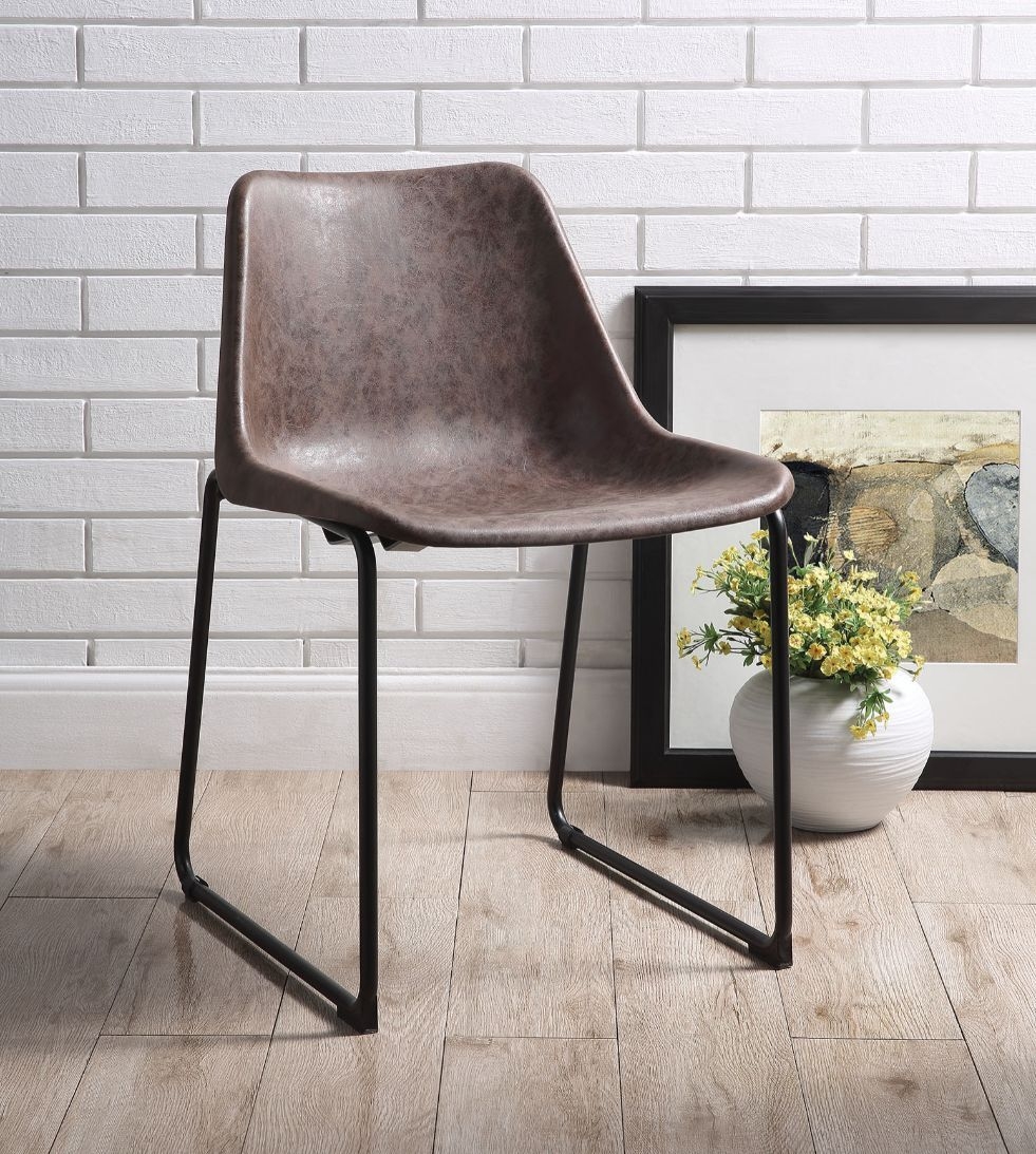 Valgus Leatherette Side Chair