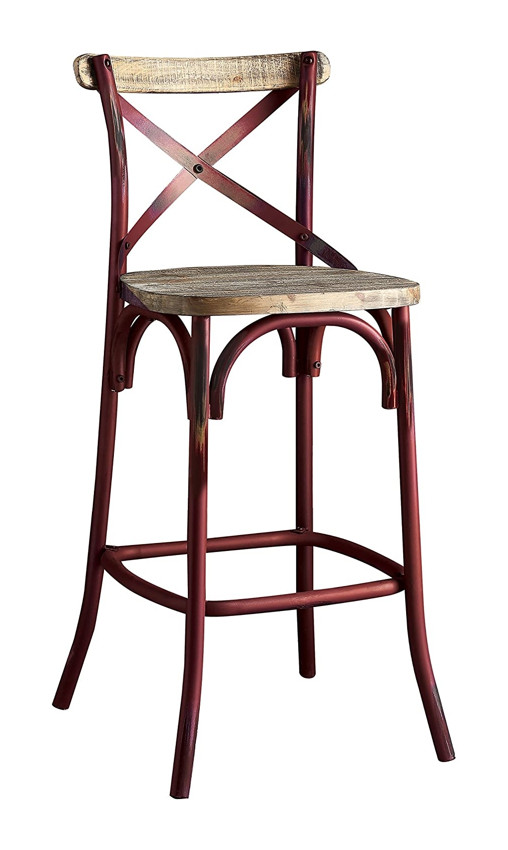 Zaire Wood/Metal Bar Chair