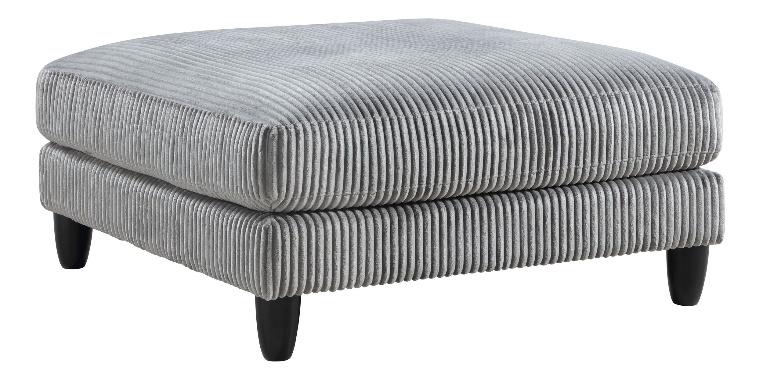 Robstown L-Shaped Corduroy 5‑Piece Modular Sectional