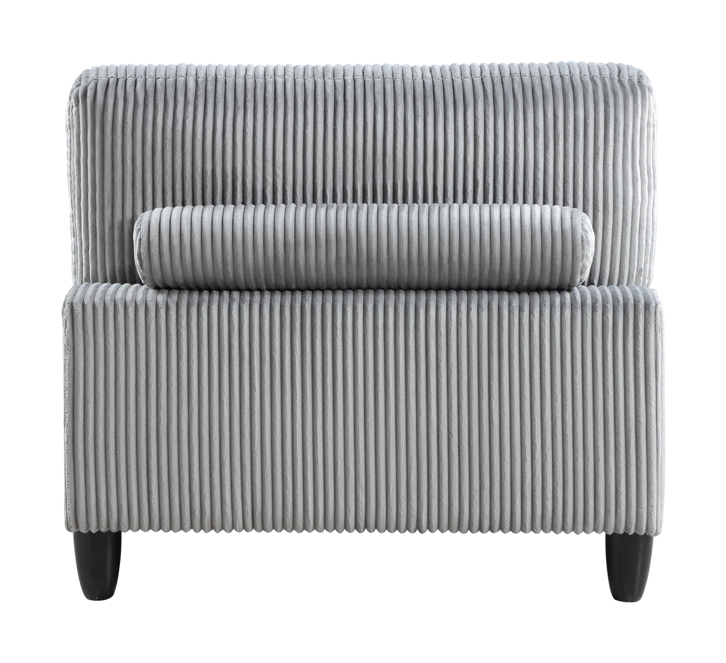 Robstown L-Shaped Corduroy 5‑Piece Modular Sectional
