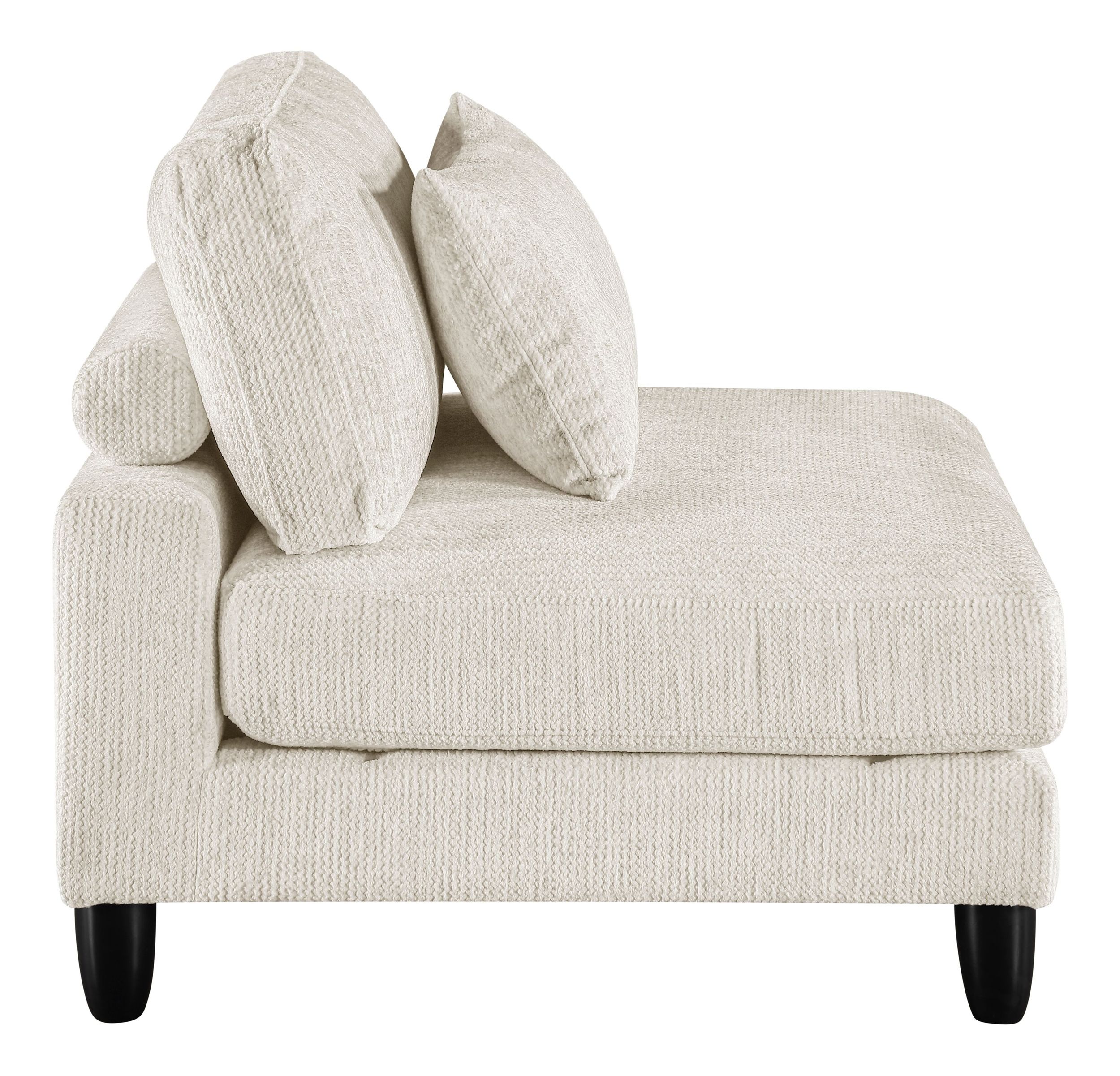 Robstown L-Shaped Microfiber 5‑Piece Modular Sectional