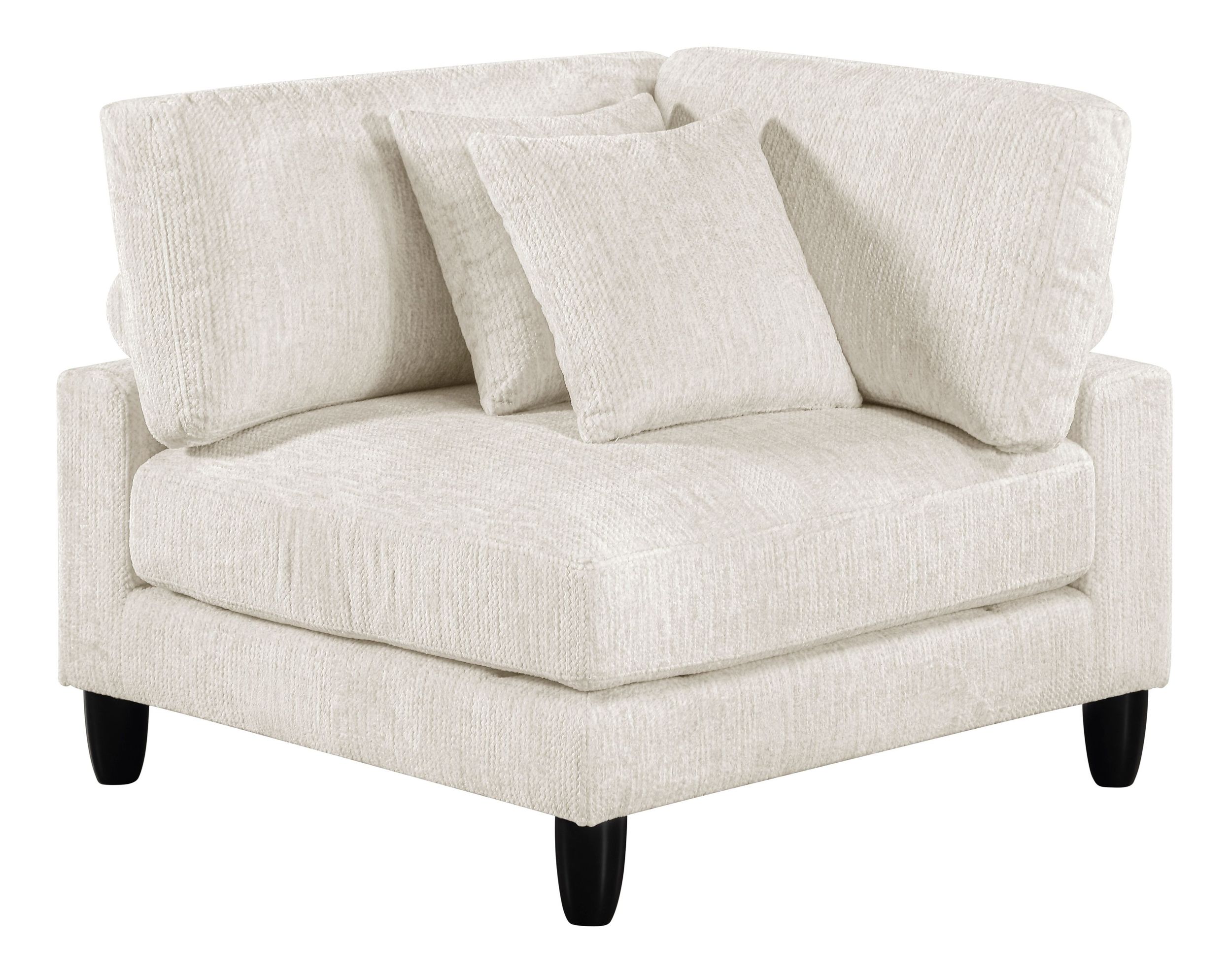 Robstown L-Shaped Microfiber 4‑Piece Modular Sectional