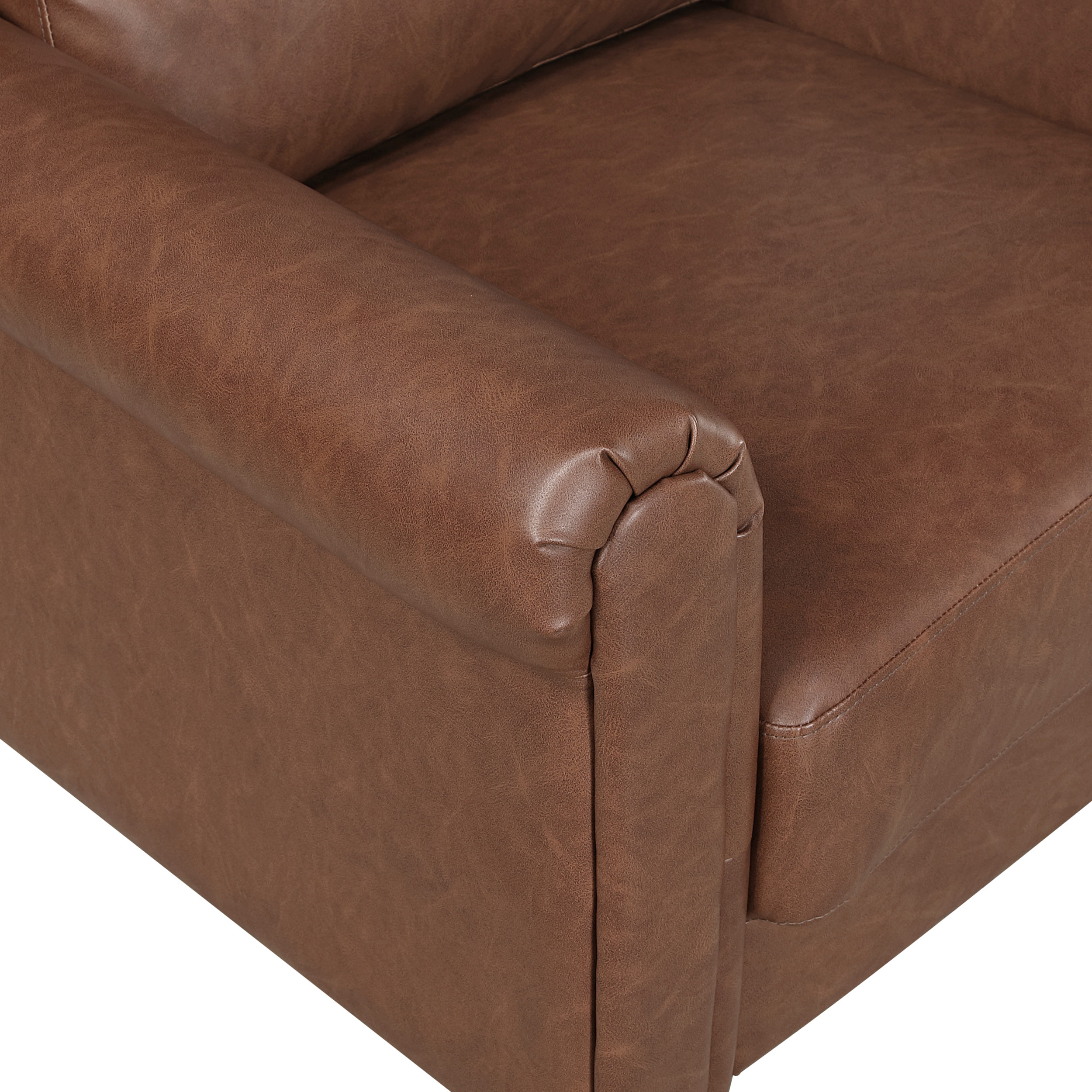 Hector Faux Leather Sofa