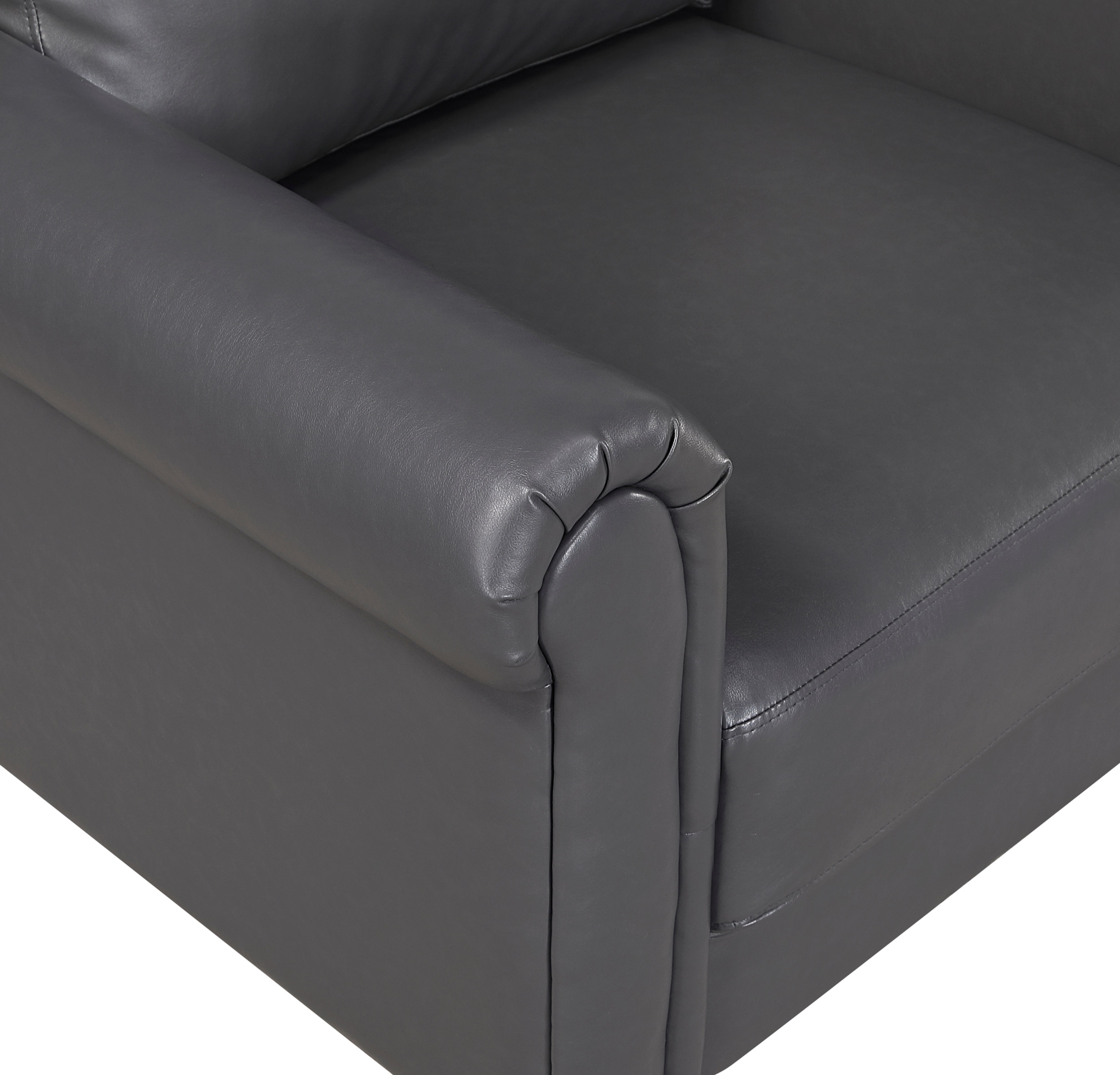 Hector Faux Leather Sofa