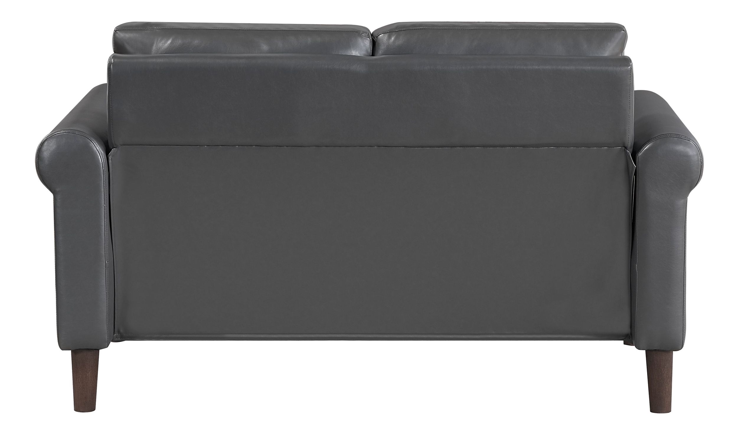 Hector Faux Leather Loveseat