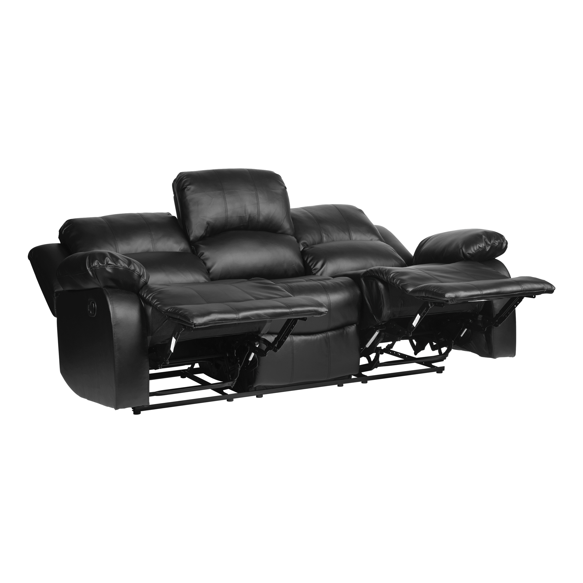 Cranley Faux Leather/Microfiber Reclining Sofa