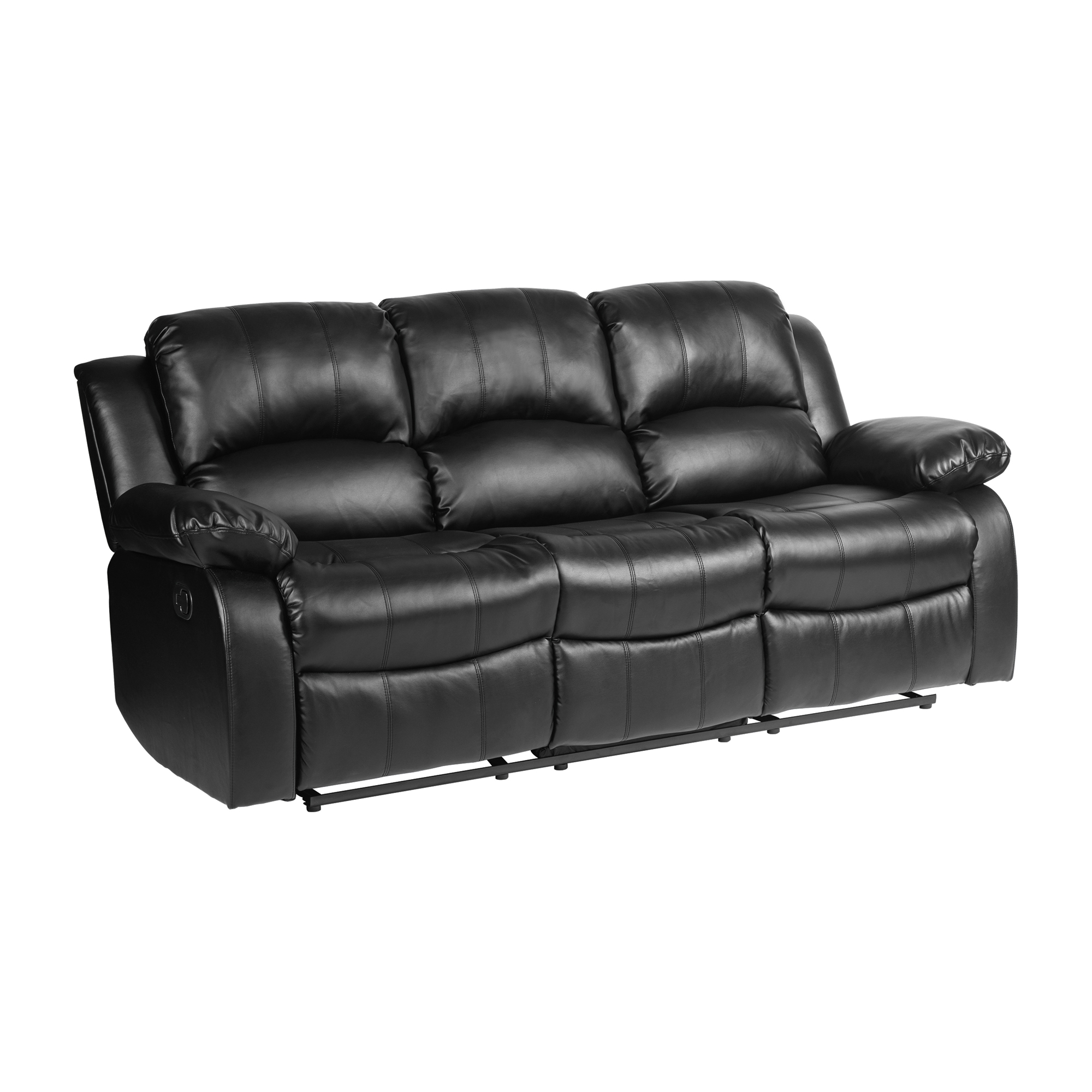 Cranley Faux Leather/Microfiber Reclining Sofa