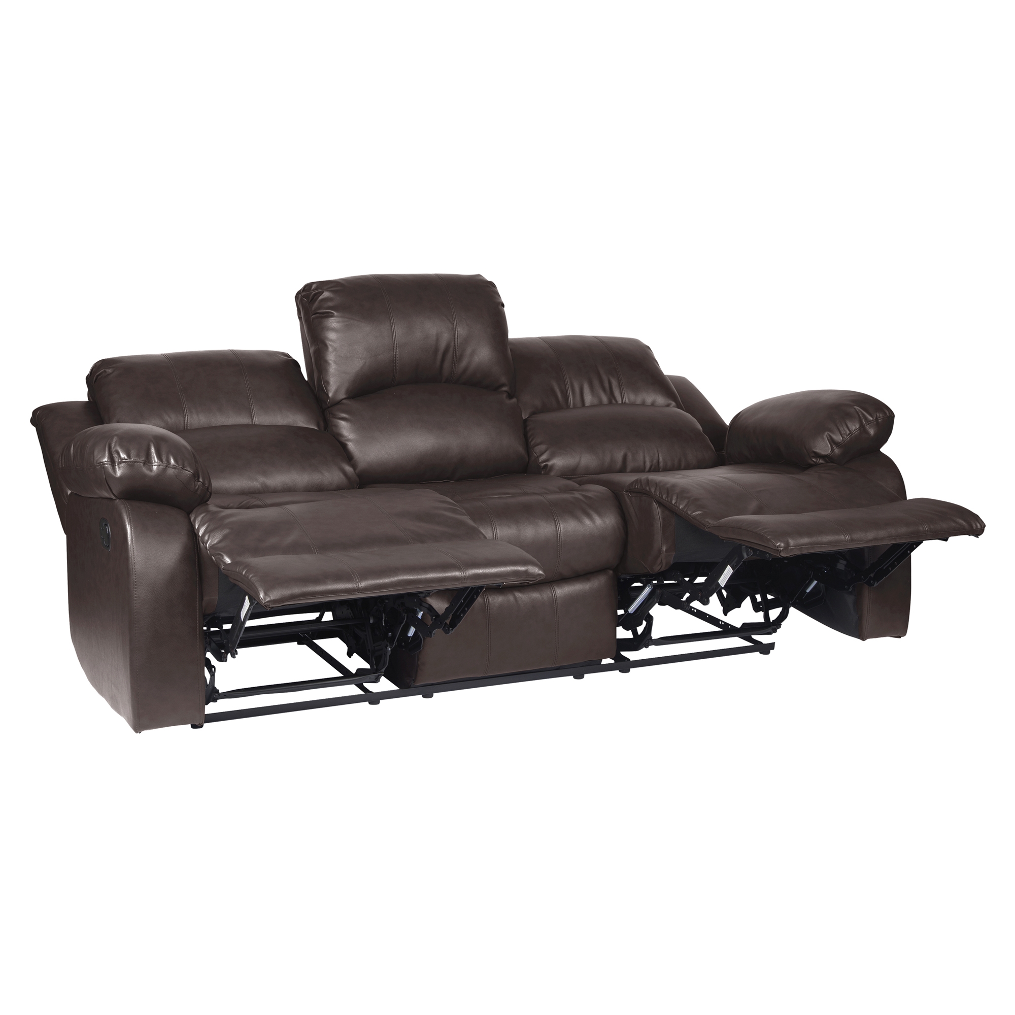 Cranley Faux Leather/Microfiber Reclining Sofa