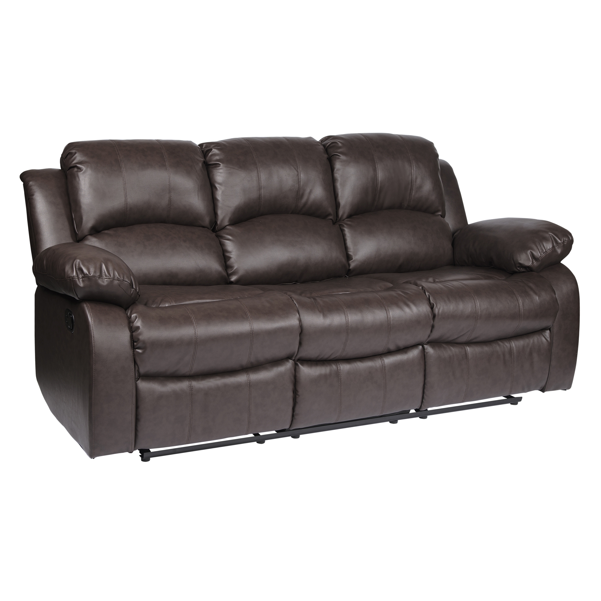 Cranley Faux Leather/Microfiber Reclining Sofa