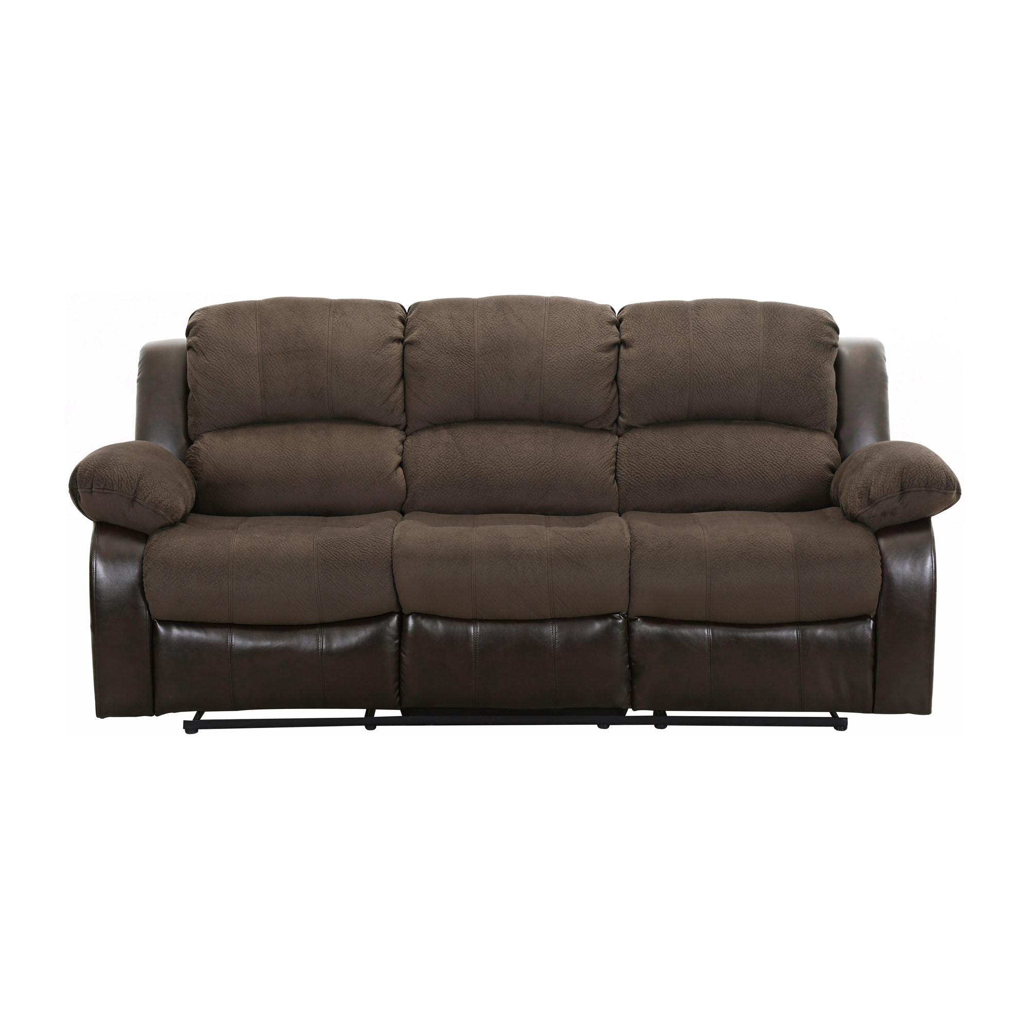 Cranley Faux Leather/Microfiber Reclining Sofa