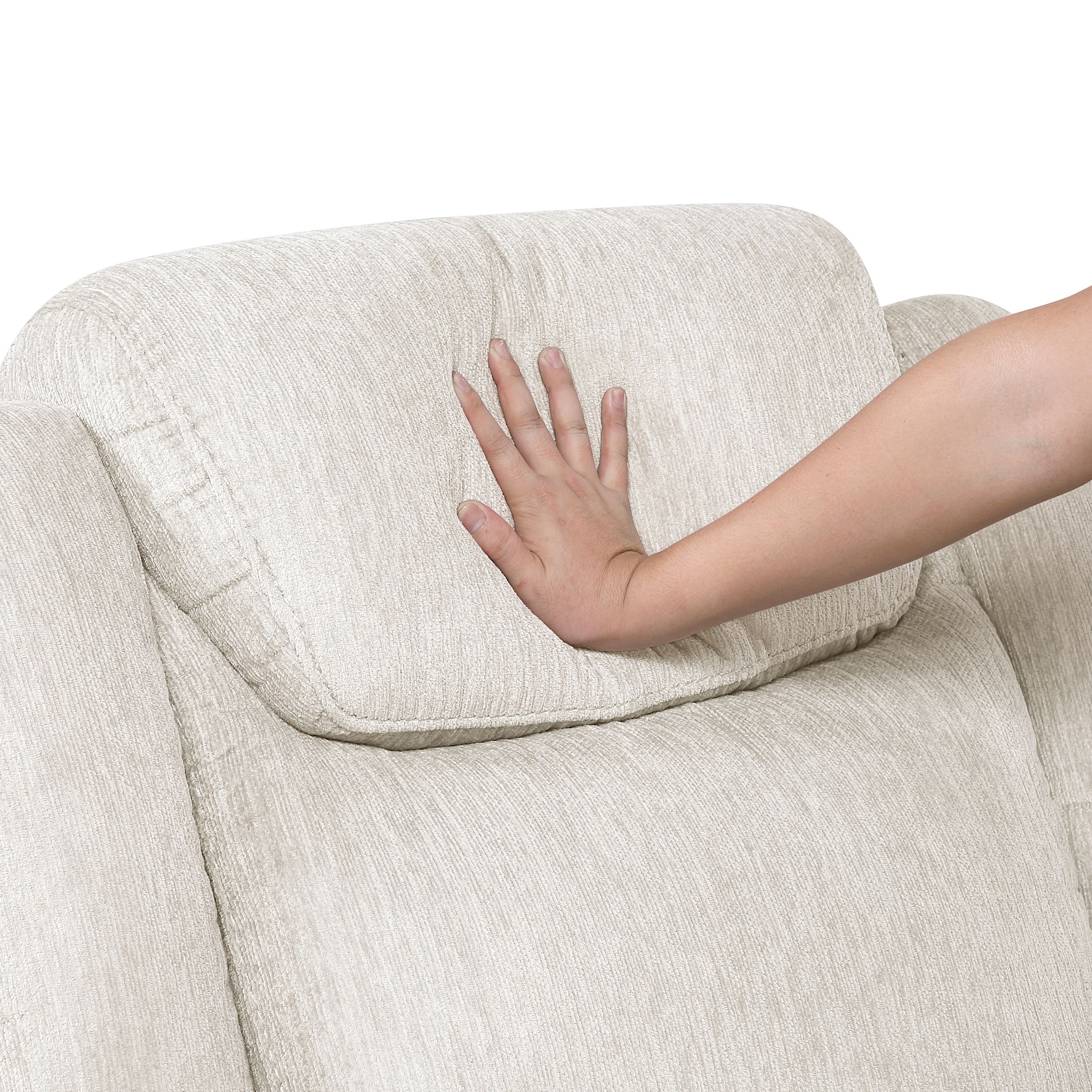 Harriette Chenille Double Reclining Sofa