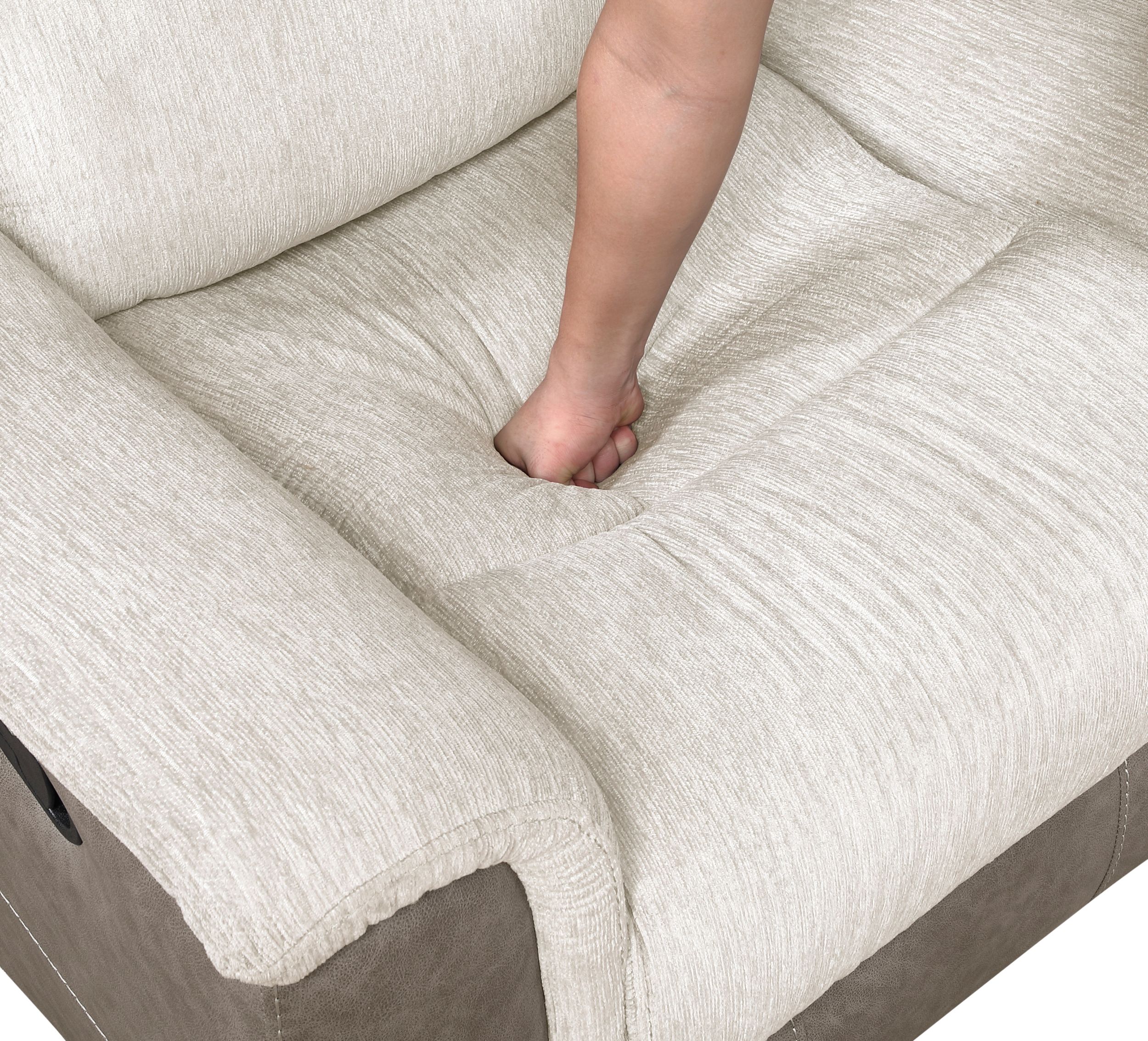 Harriette Chenille Double Reclining Sofa