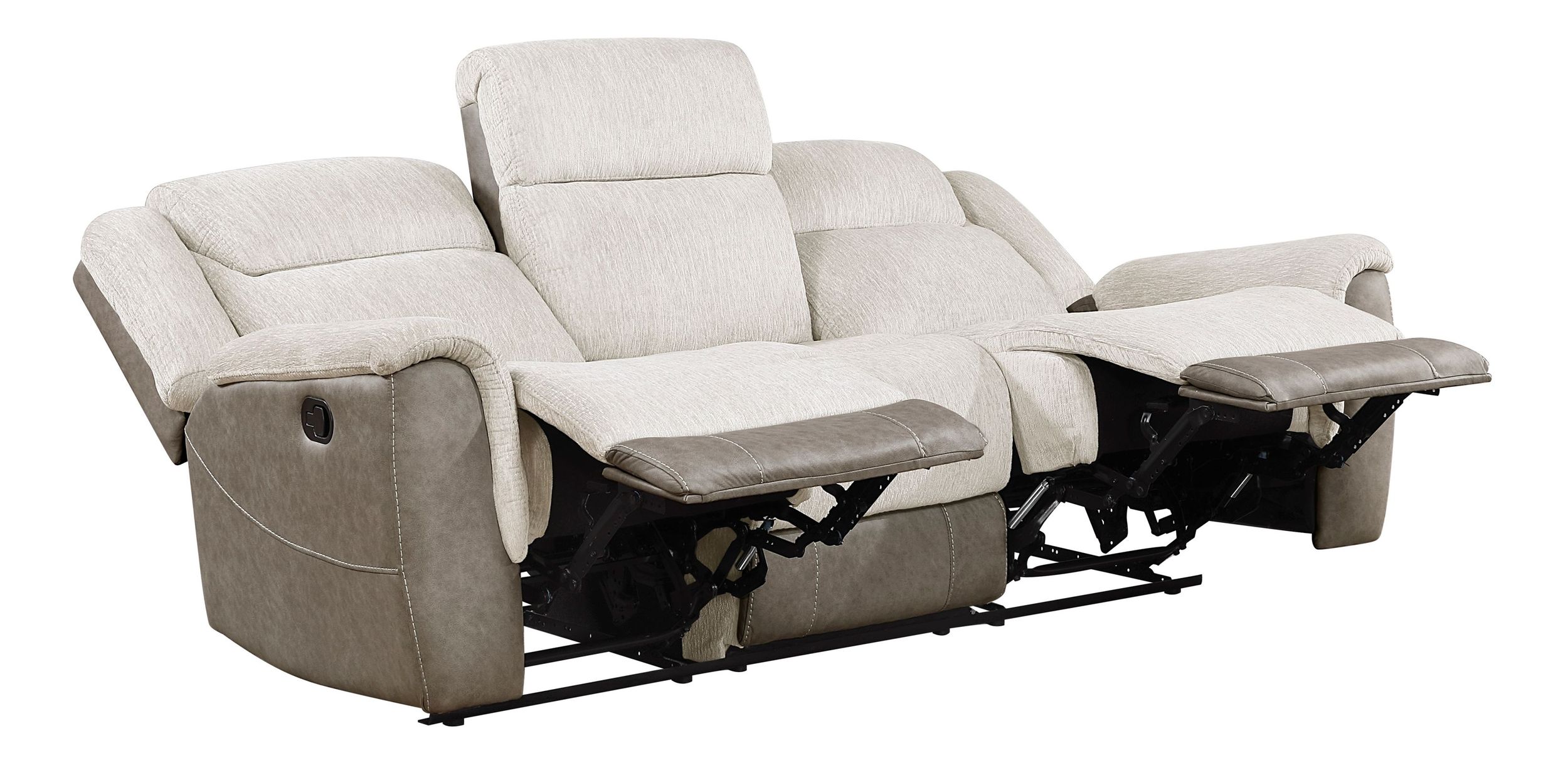 Harriette Chenille Double Reclining Sofa
