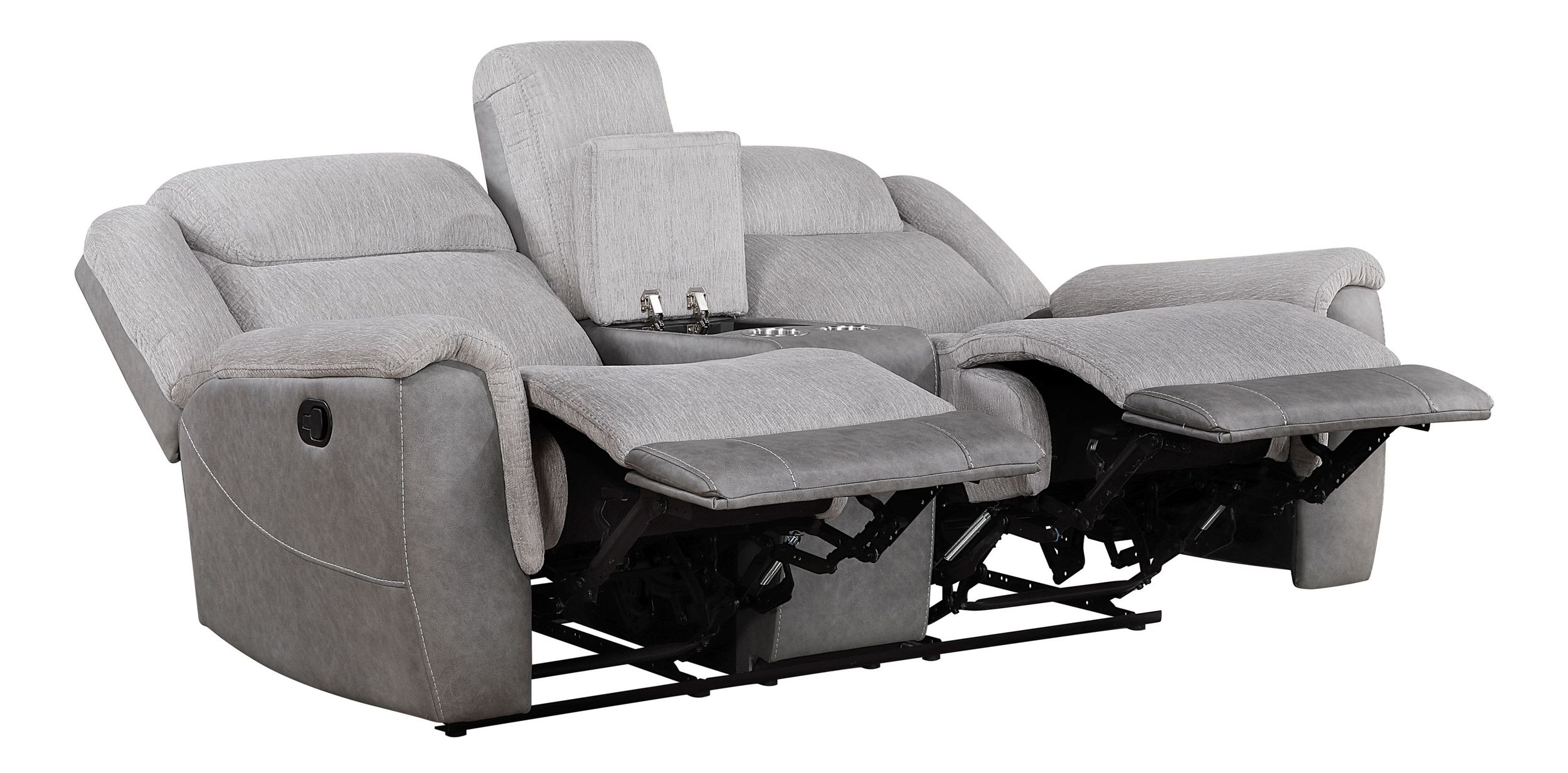 Harriette Chenille Double Reclining Living Room Set
