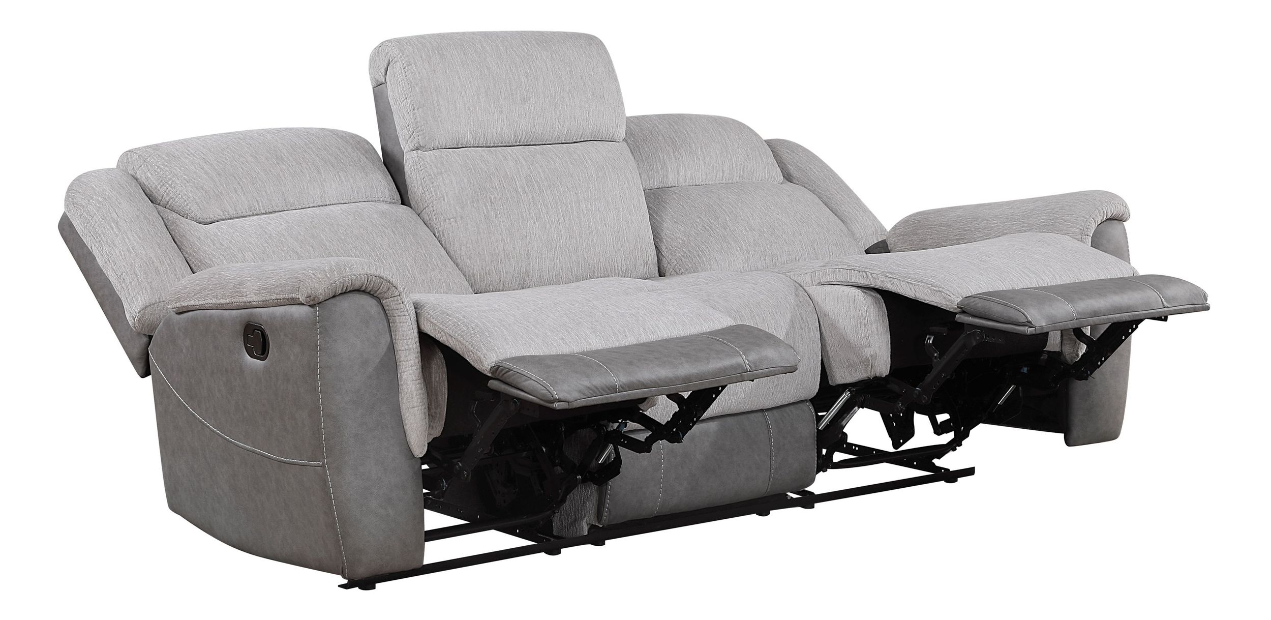 Harriette Chenille Double Reclining Living Room Set