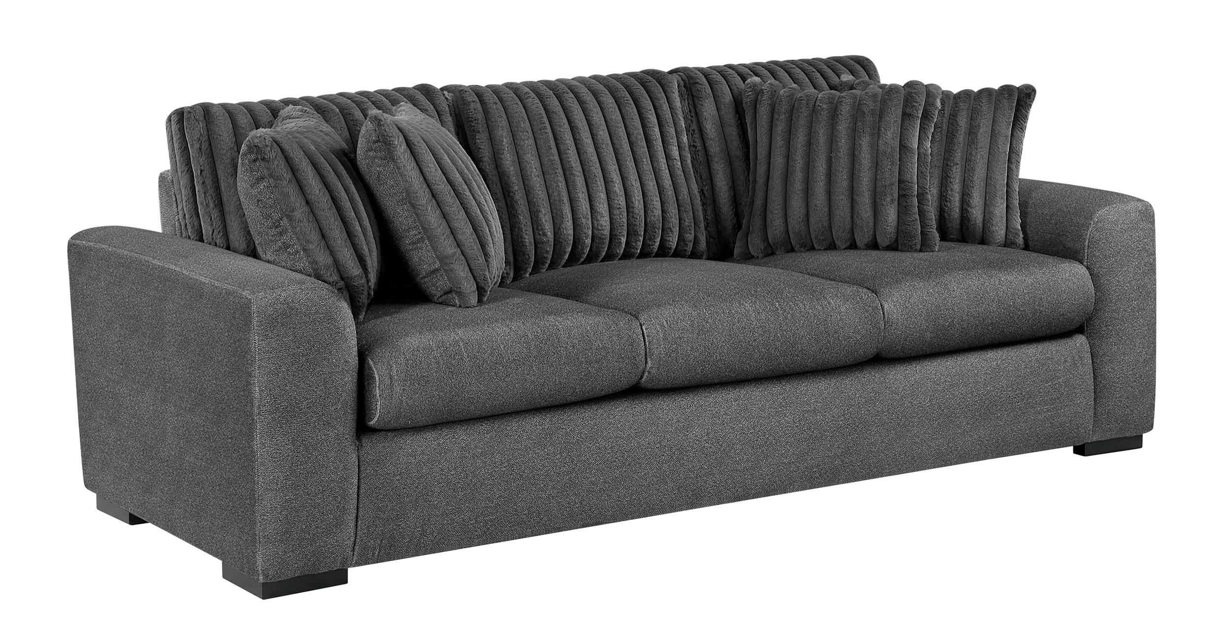 Athena Polyester Living Room Set
