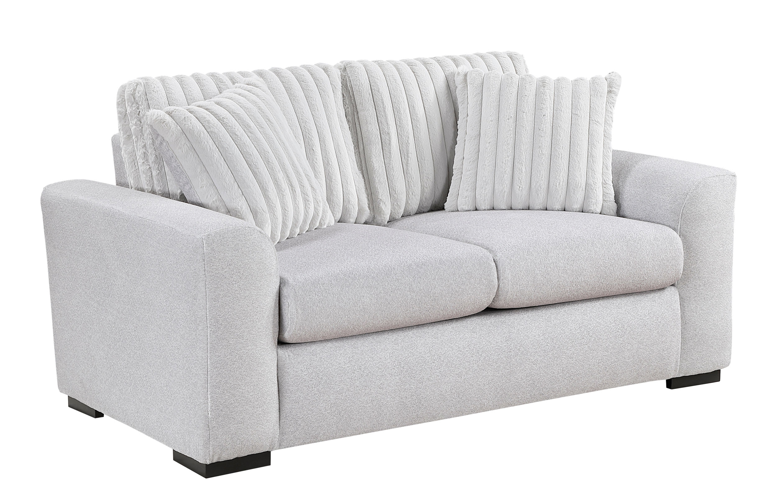 Athena Polyester Living Room Set