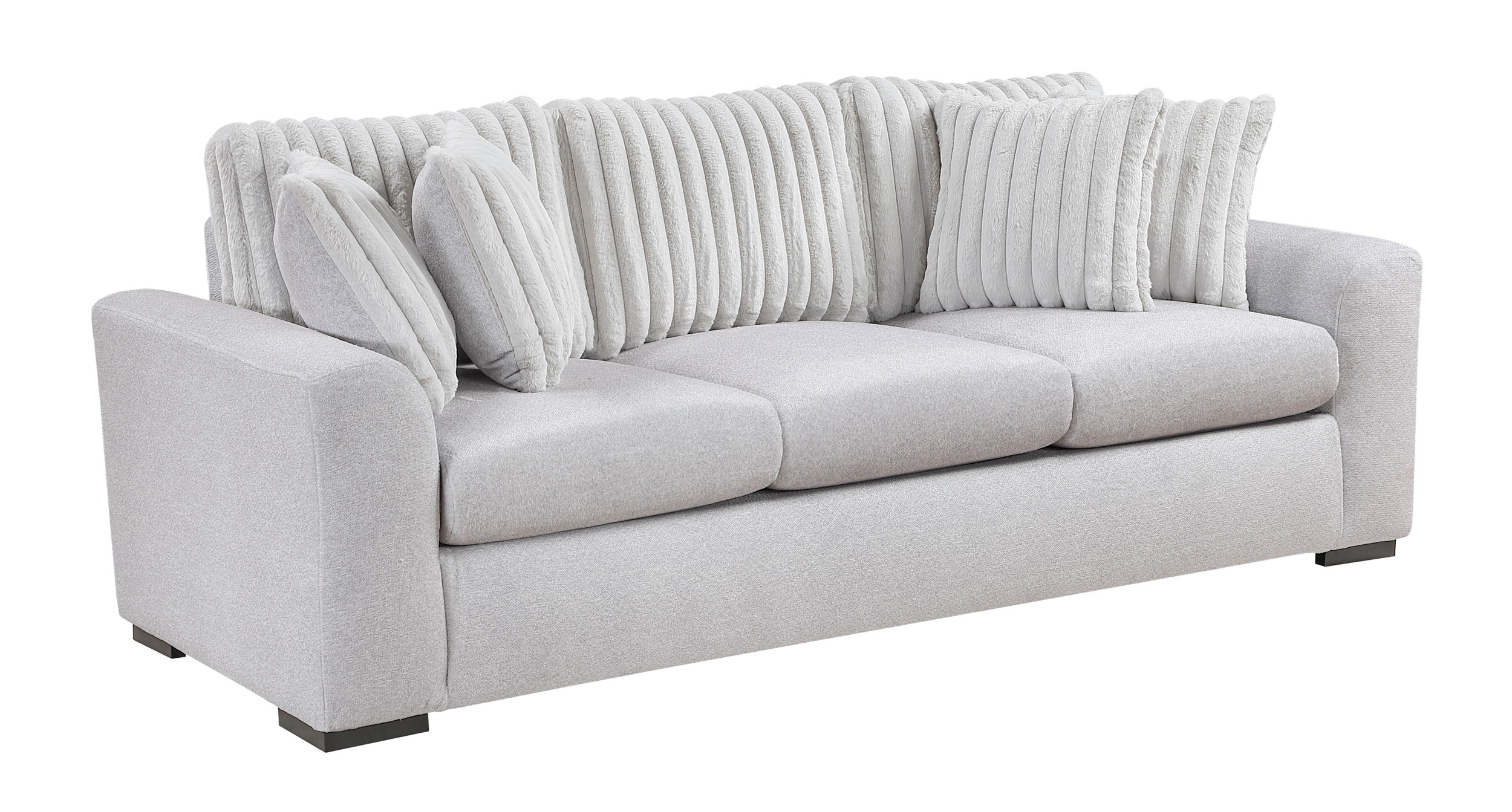 Athena Polyester Living Room Set