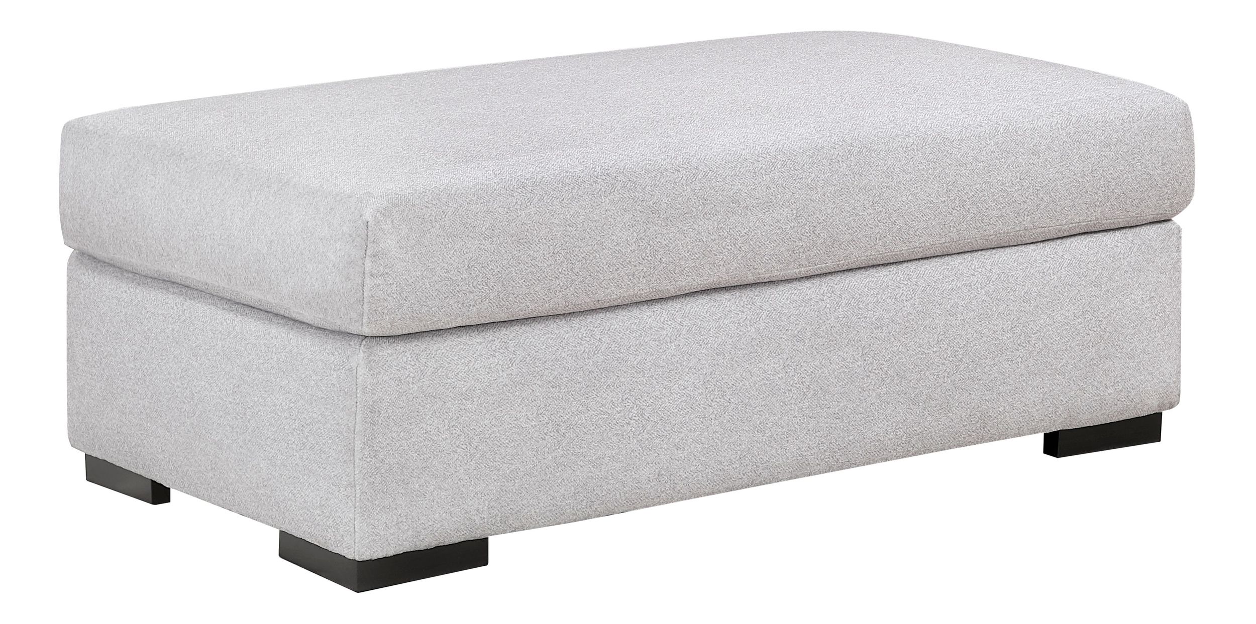 Athena Rectangular Polyester Ottoman