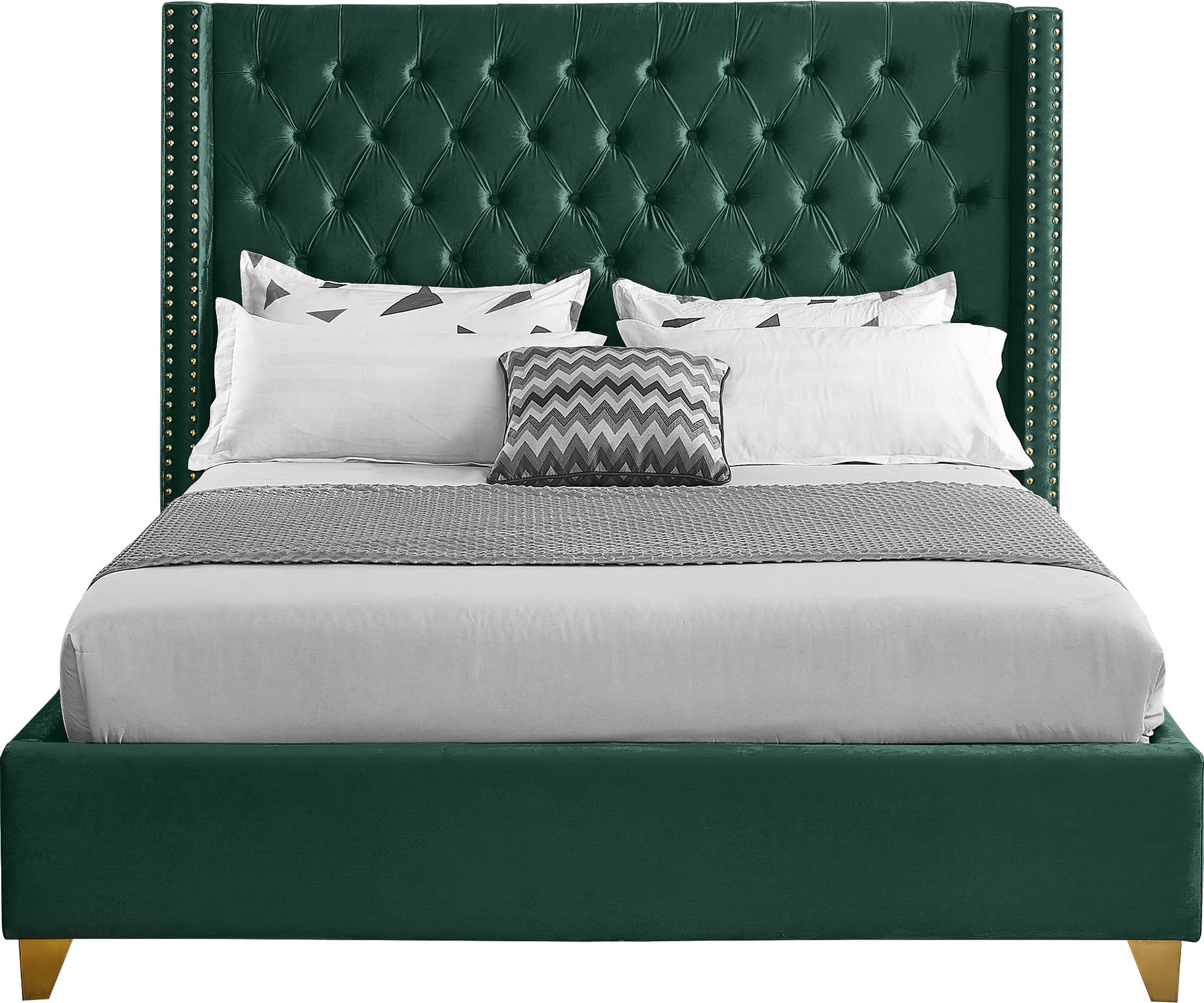 Barolo Velvet Bed