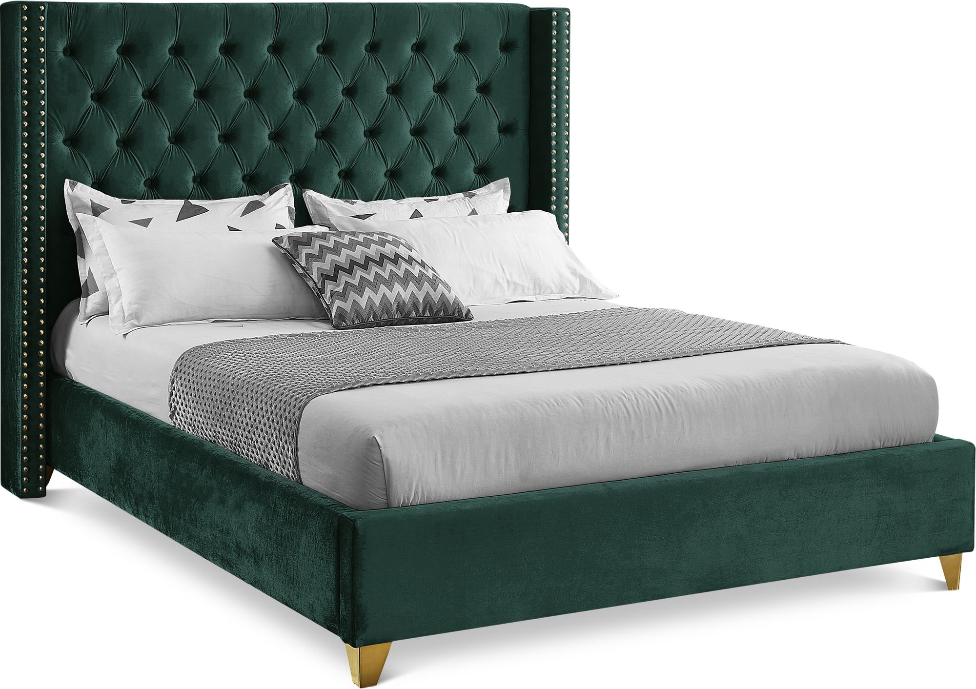 Barolo Velvet Bed