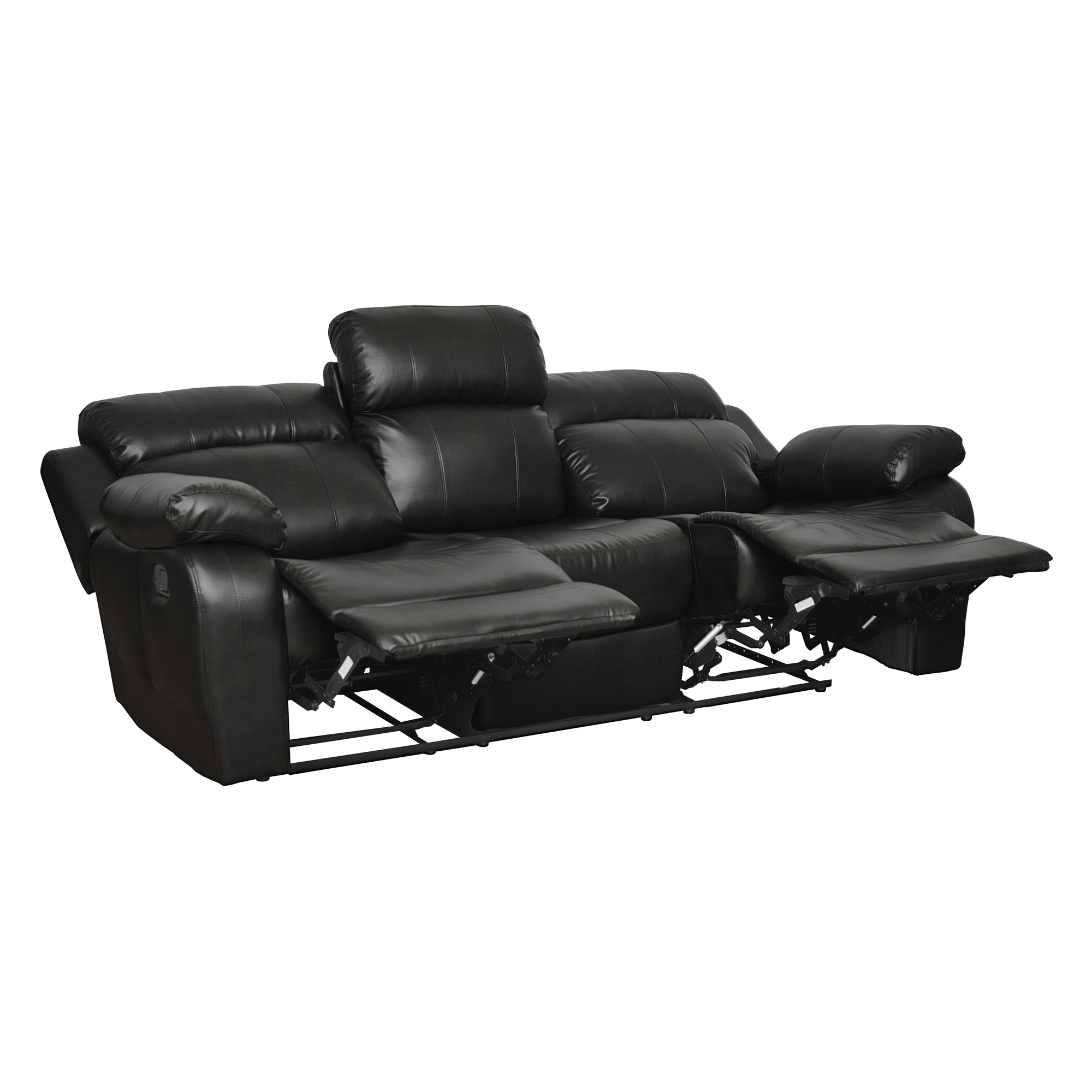 Marille Leatherette Double Reclining Sofa