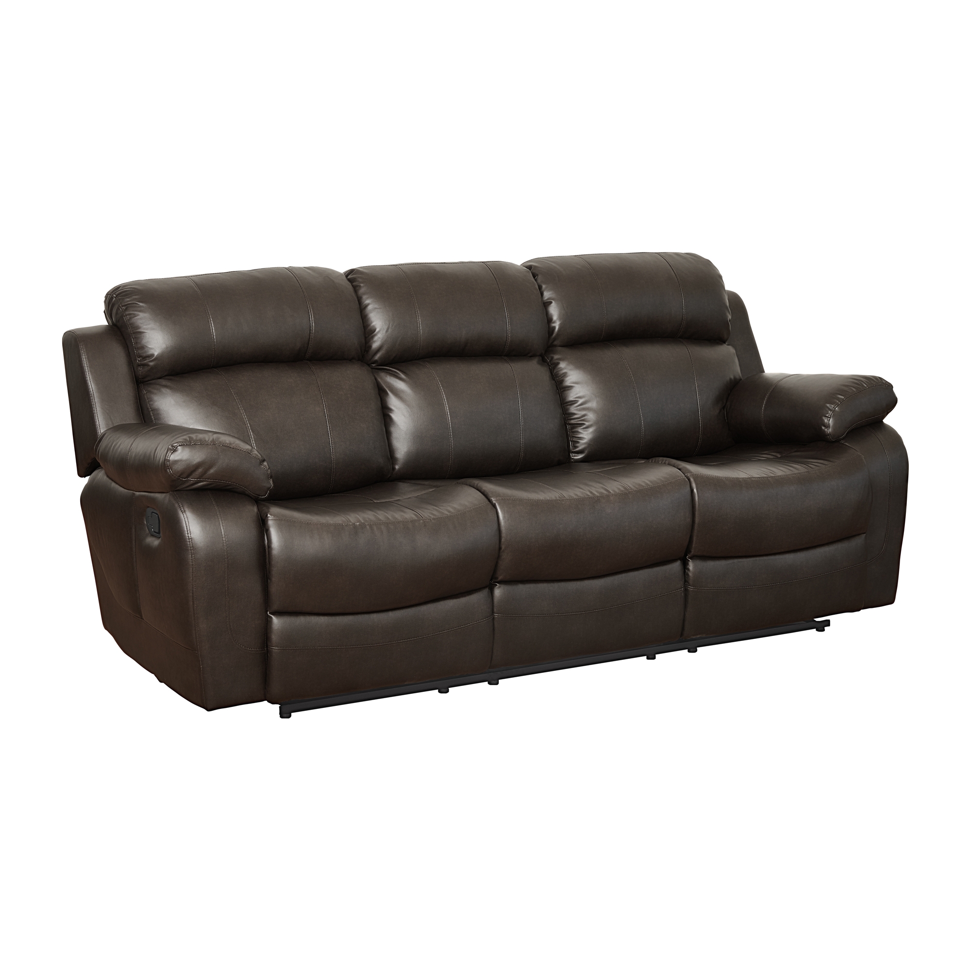 Marille Leatherette Double Reclining Sofa