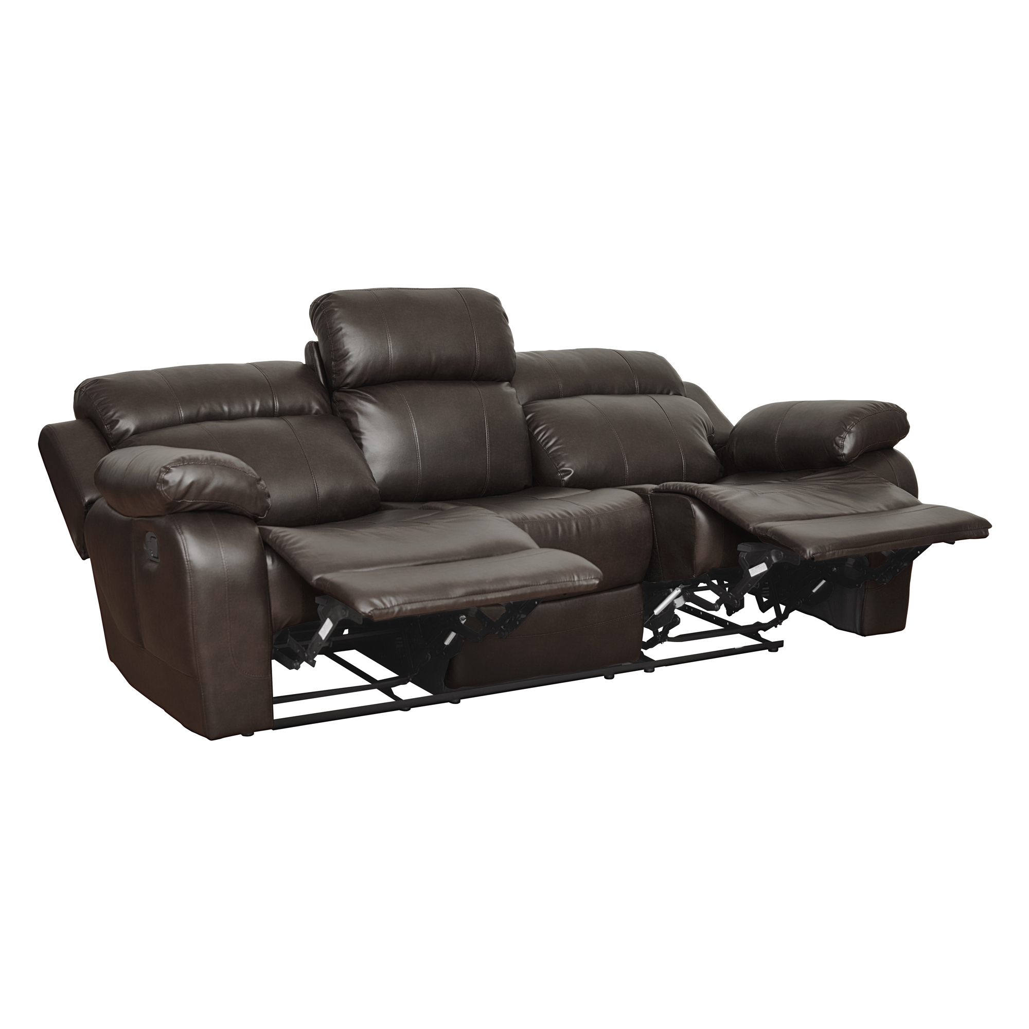Marille Leatherette Double Reclining Sofa