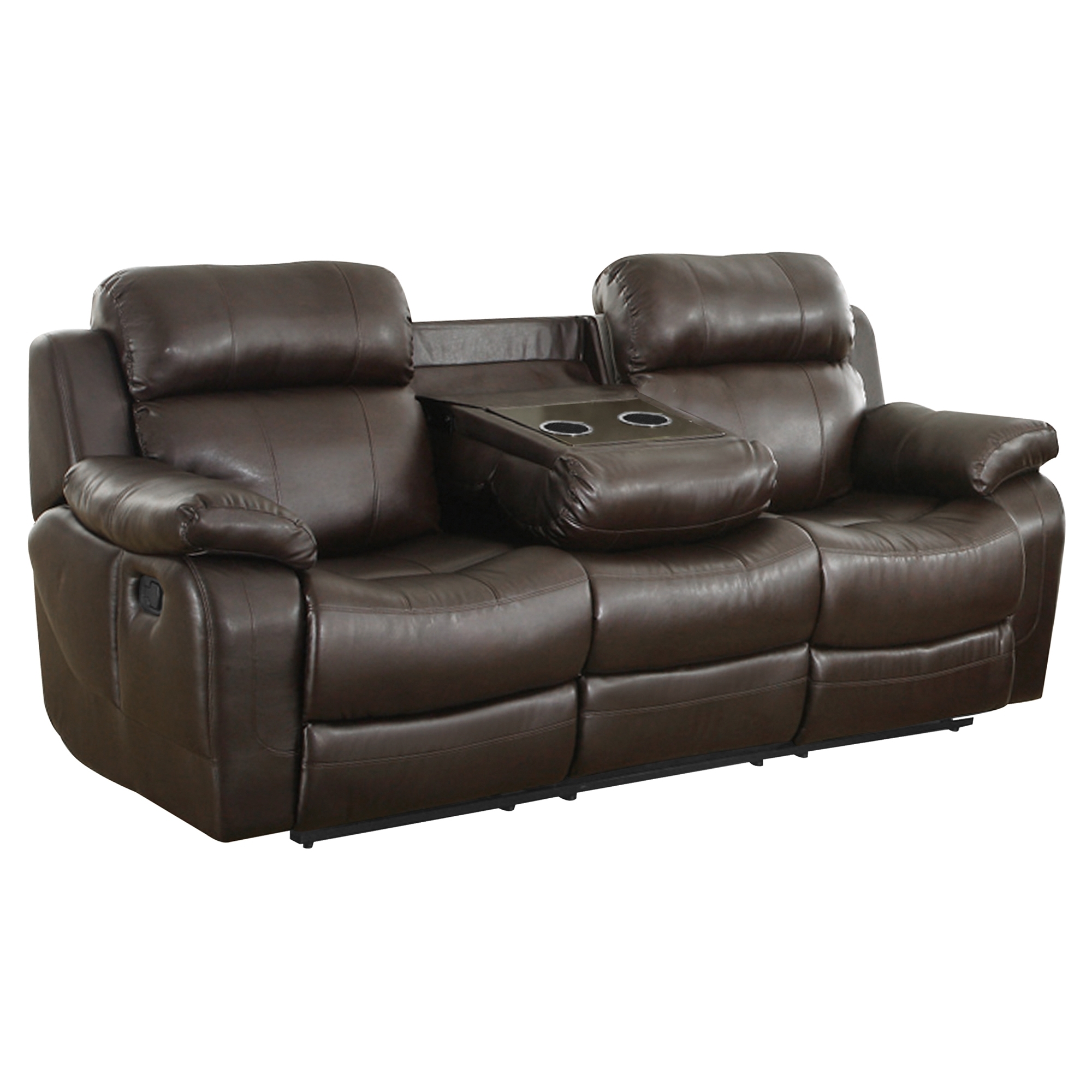 Marille Leatherette Reclining Living Room Set