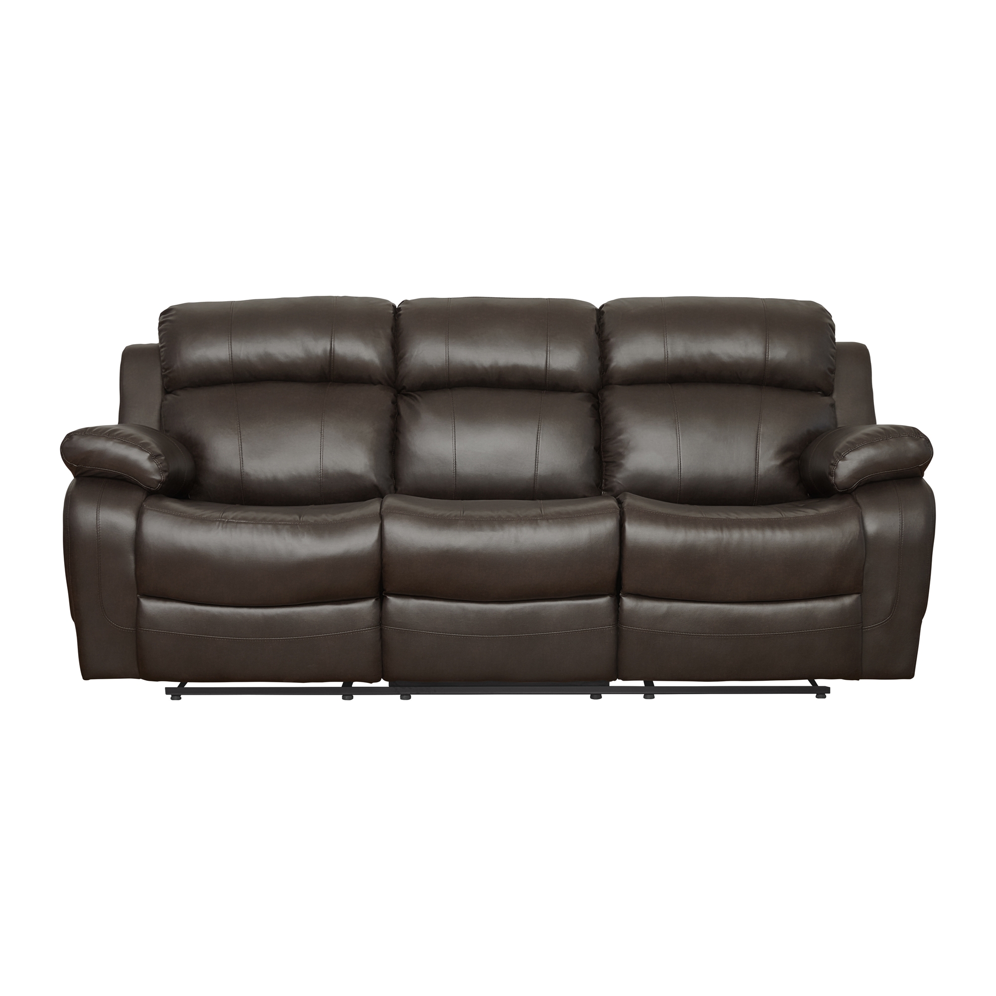 Marille Leatherette Double Reclining Sofa