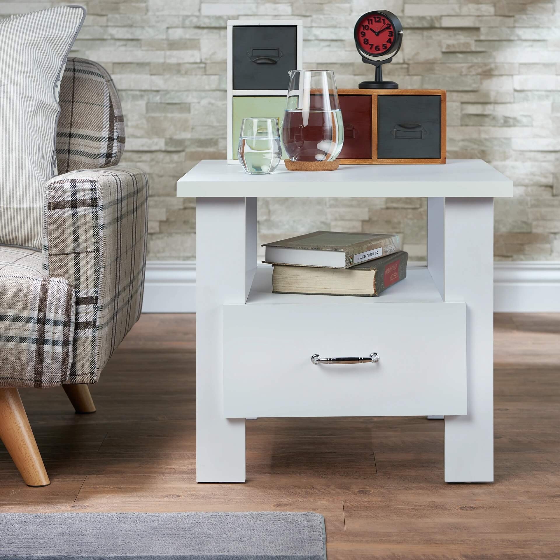 Delano Wood Accent Table/Nightstand