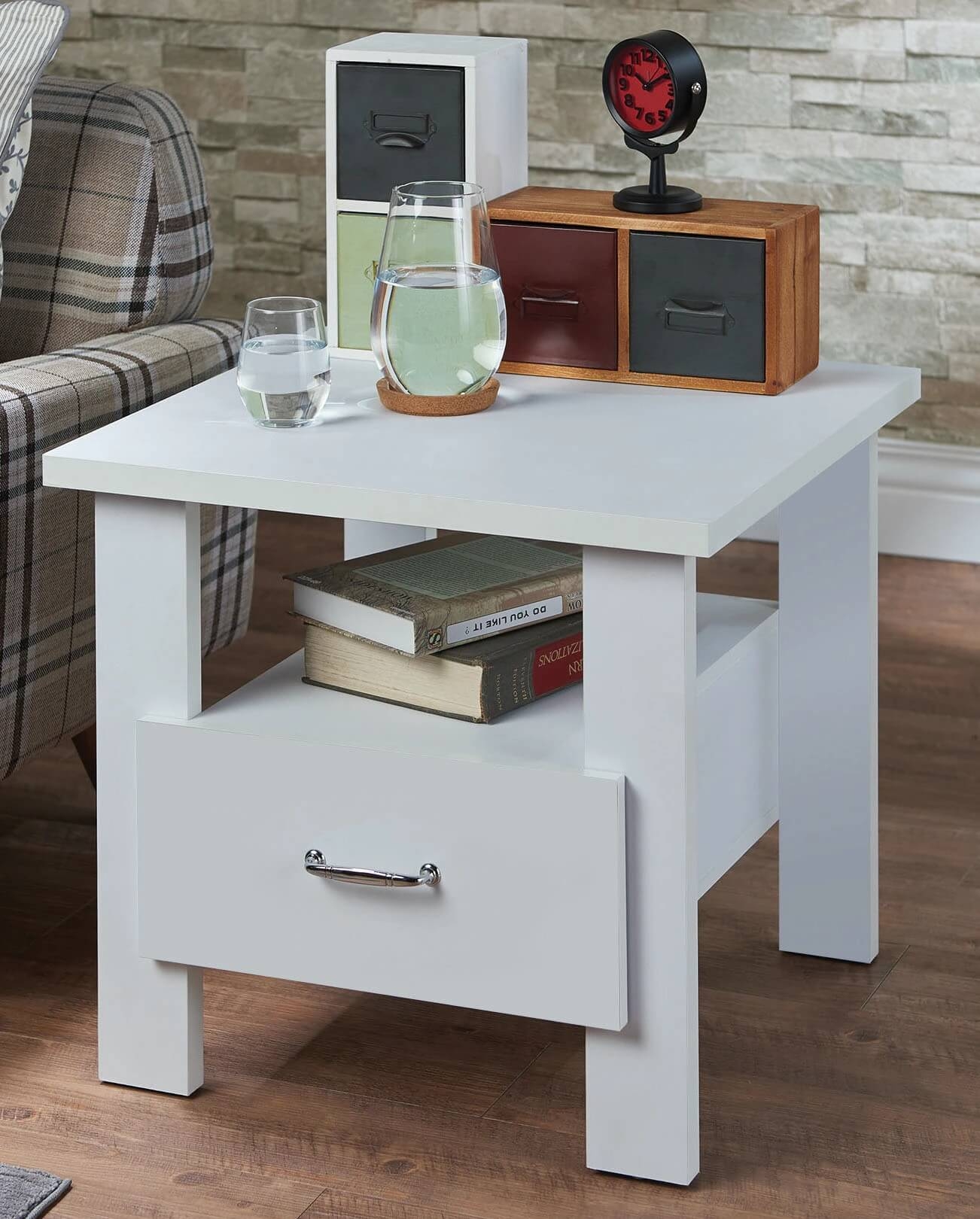 Delano Wood Accent Table/Nightstand