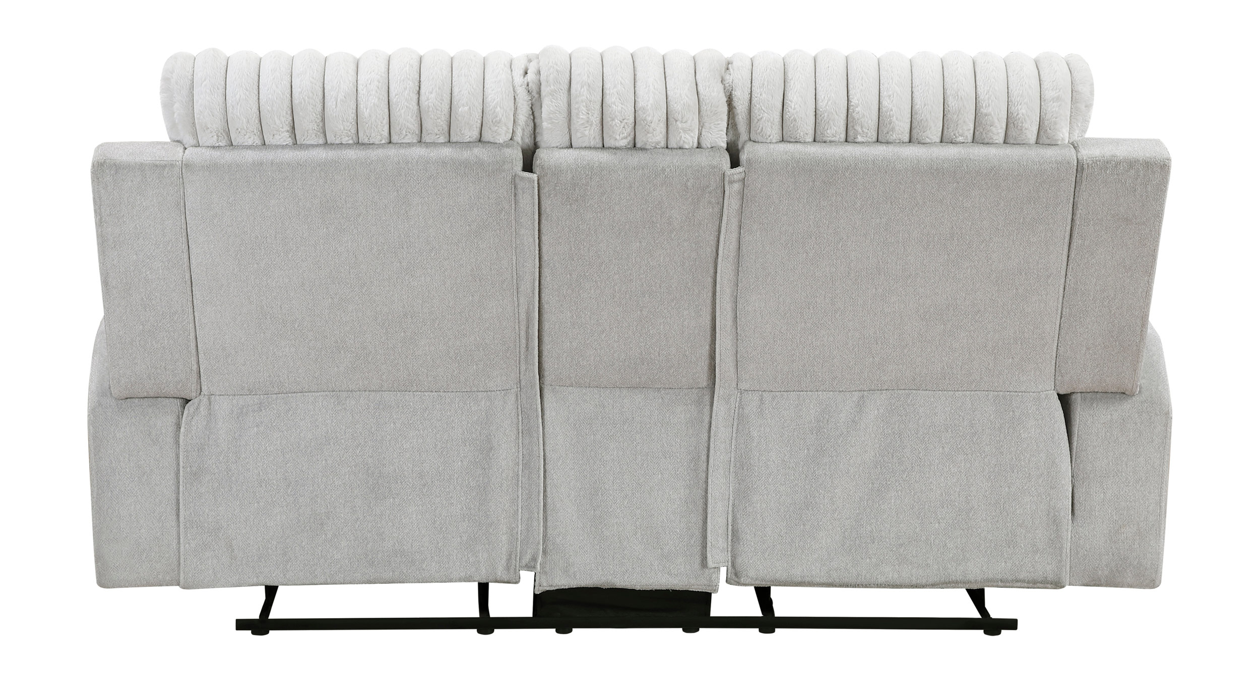Benton Corduroy Double Reclining Loveseat with Center Console