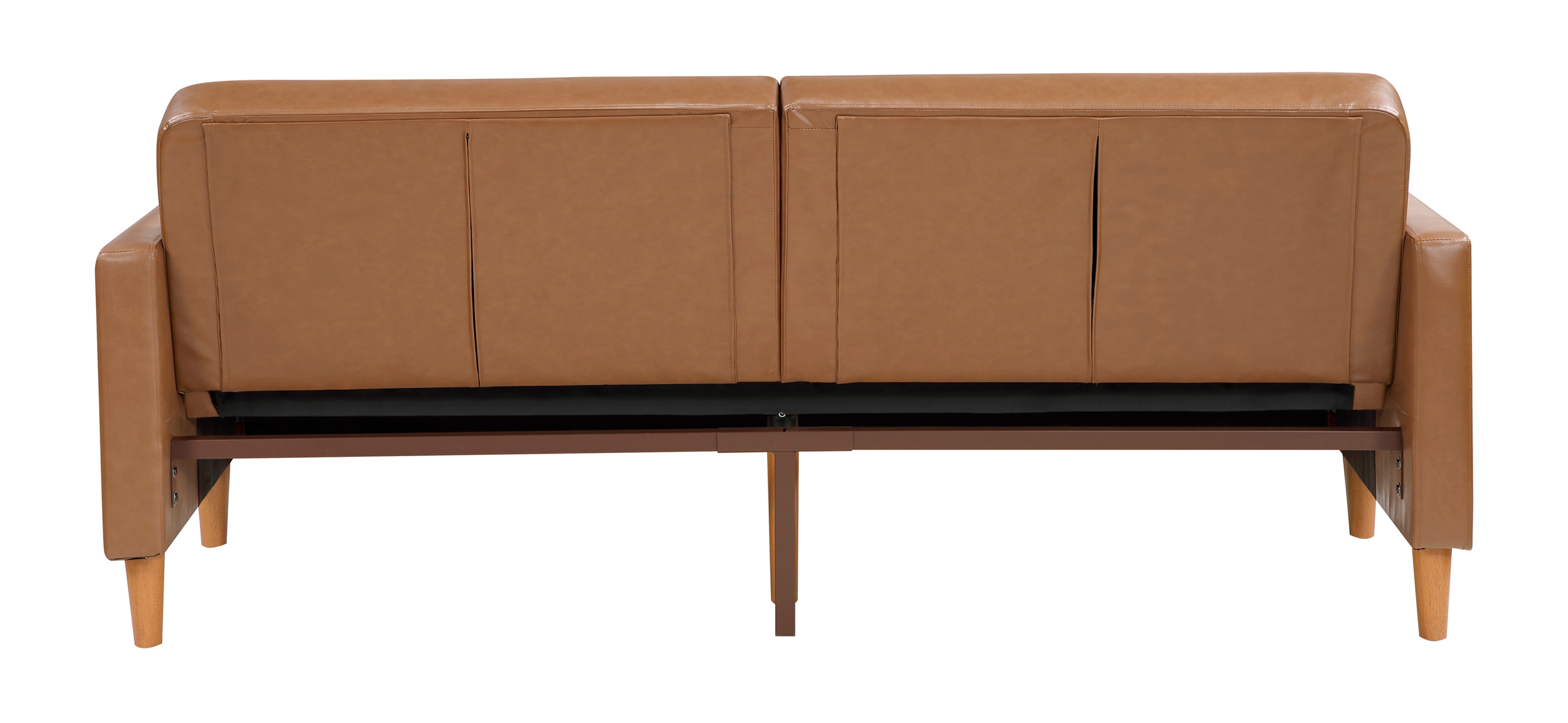 Carlton Faux Leather Convertible Sofa Bed