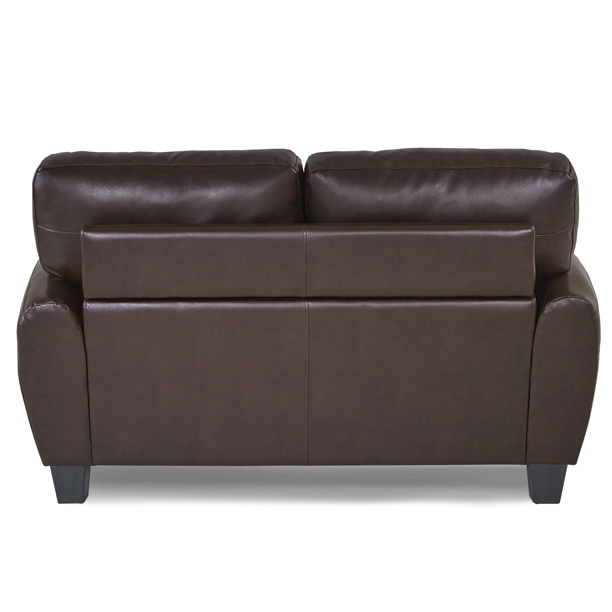 Rubin Faux Leather Loveseat