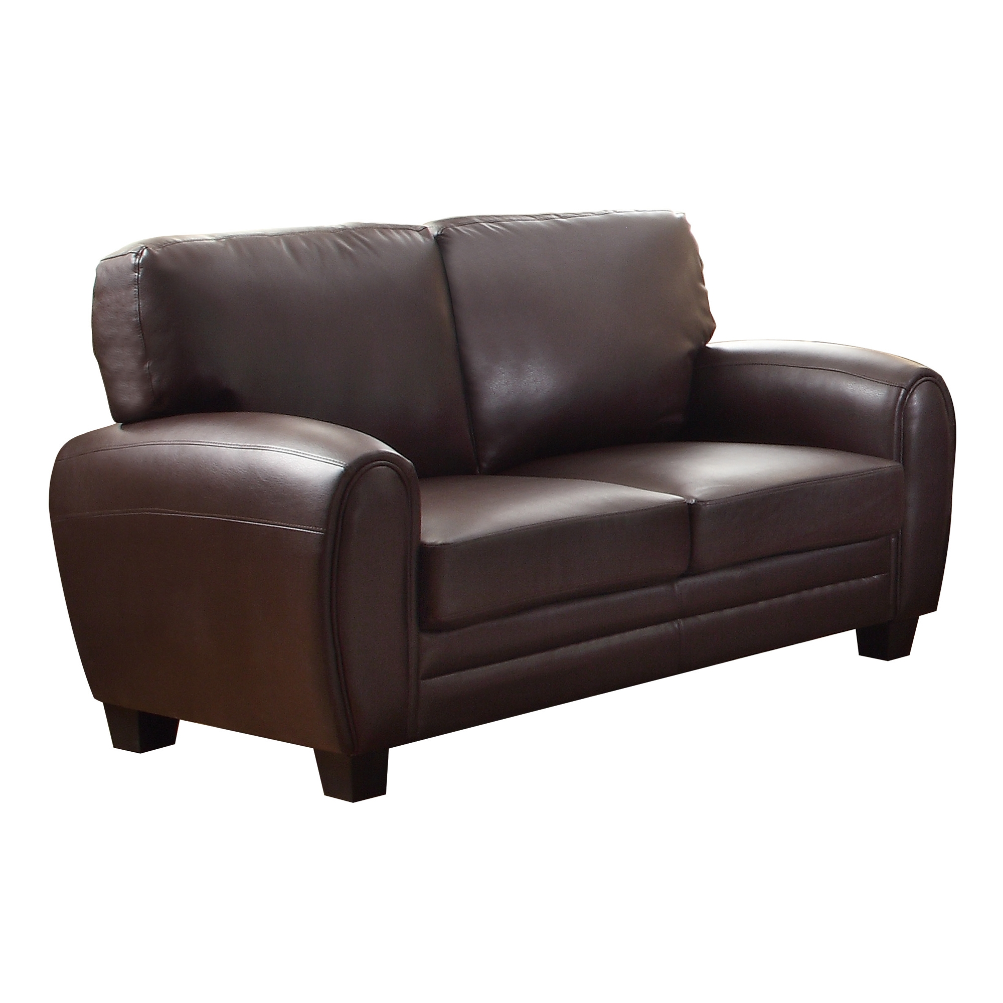 Rubin Microfiber/Leatherette Loveseat
