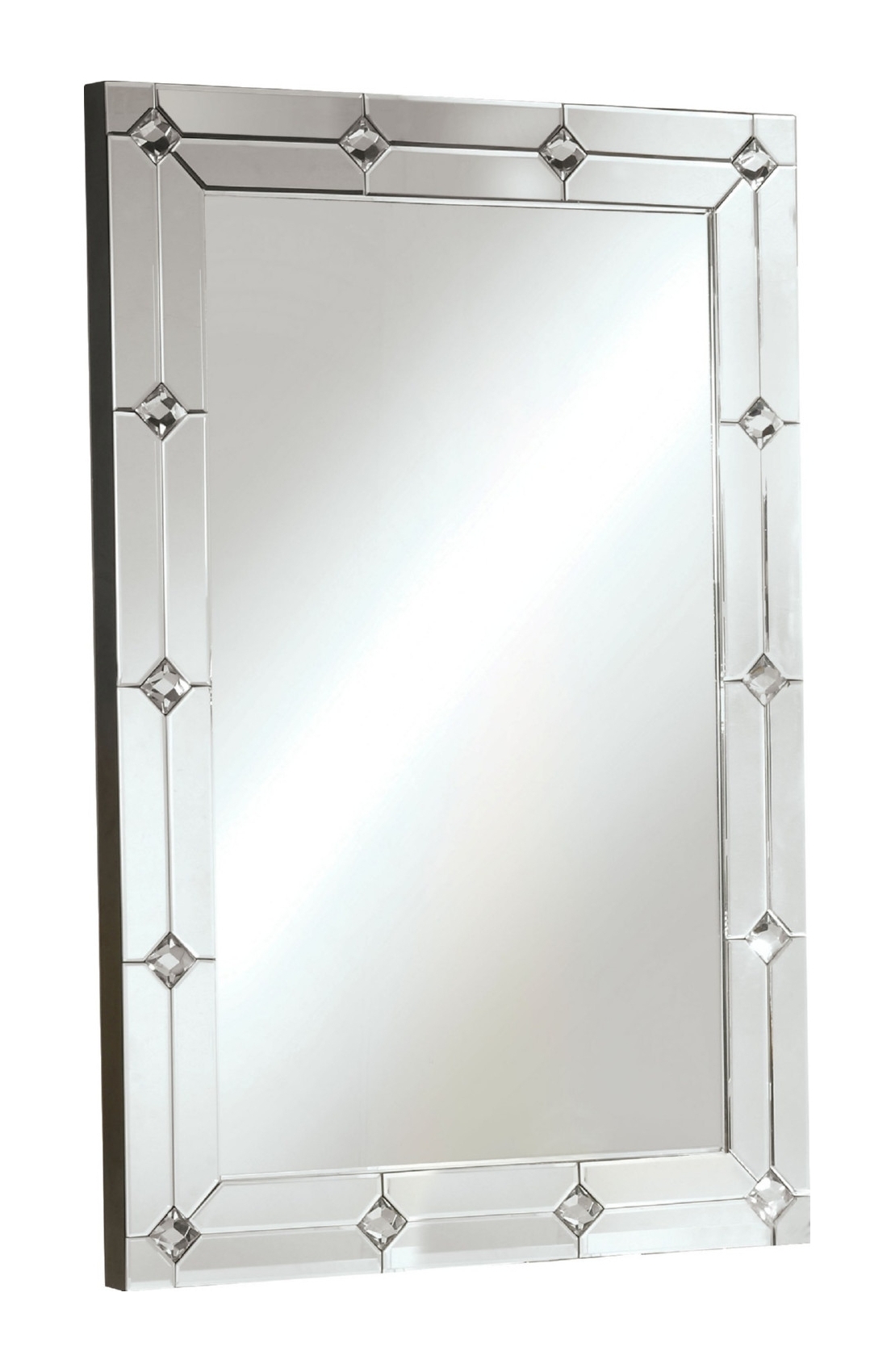 Hessa 97390 Mirrored/Faux Rhinestones Wall Mirror