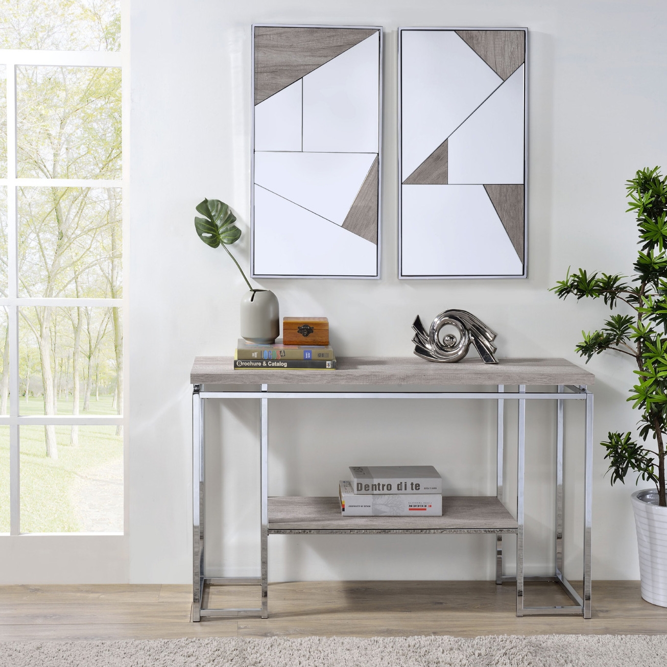 Chafik Wall Accent Mirror (Set of 2)