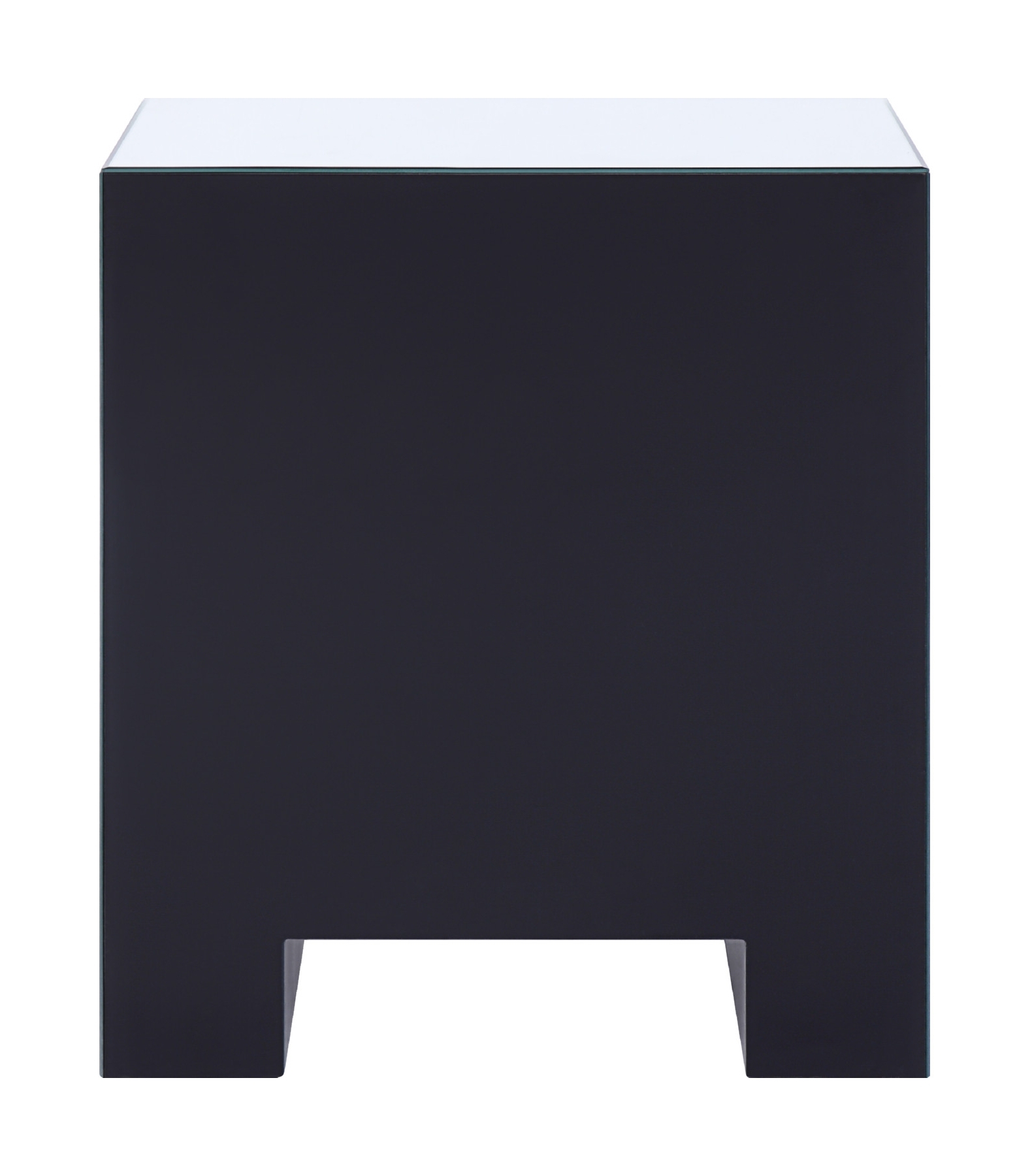 Noralie 97640 Mirrored/Faux Diamonds Accent Table/Nightstand